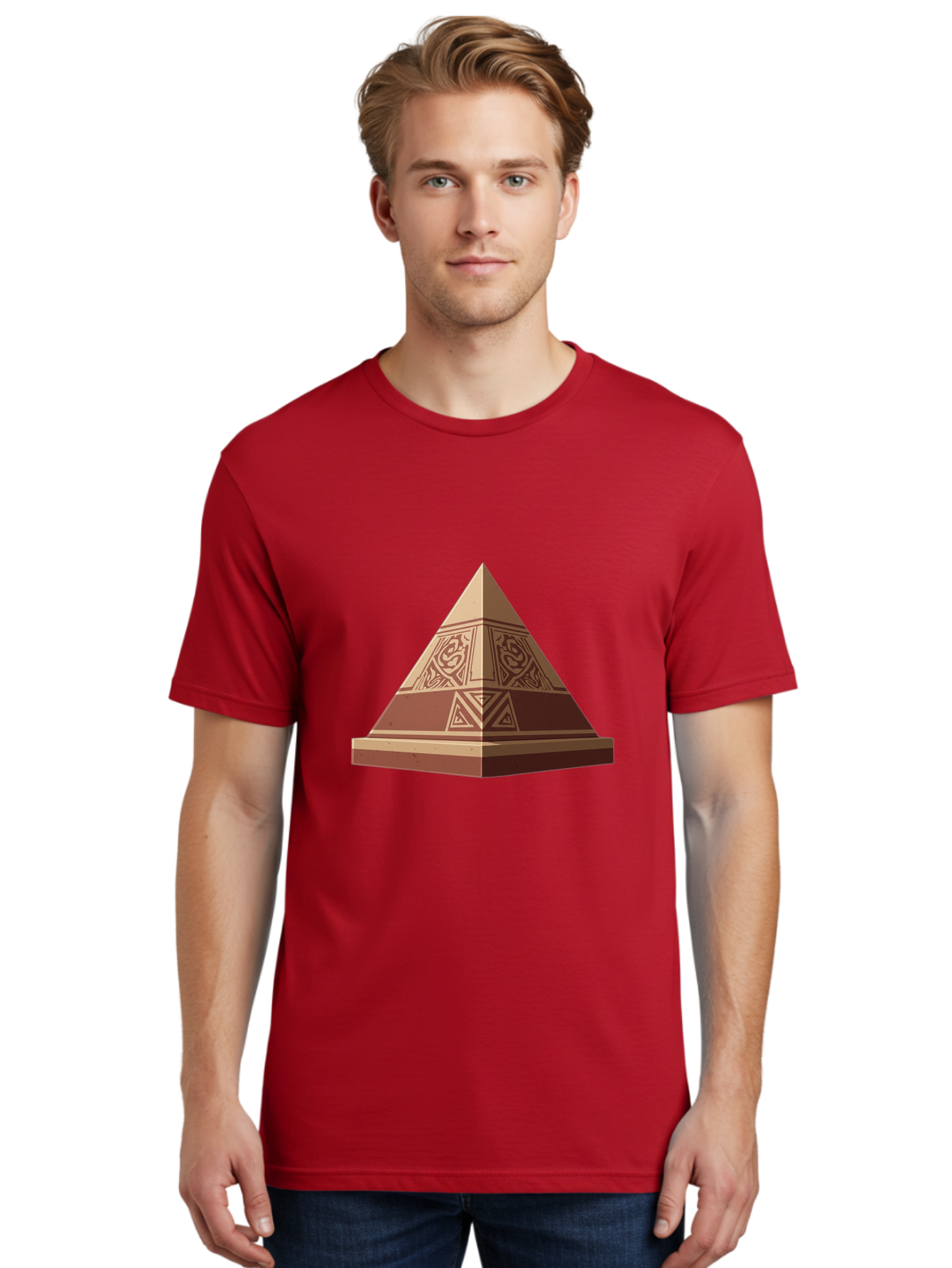 Pyramid Men'S Graphic Tee, 100% Cotton, Comfortable Casual Summer Wear, Machine Washable, Vintage Camera, Old Camera, Antique Camera, Black Camera, Classic Photography, Photography Equipment, Nostalgic Device, Film Camera, Camera Art Ban232