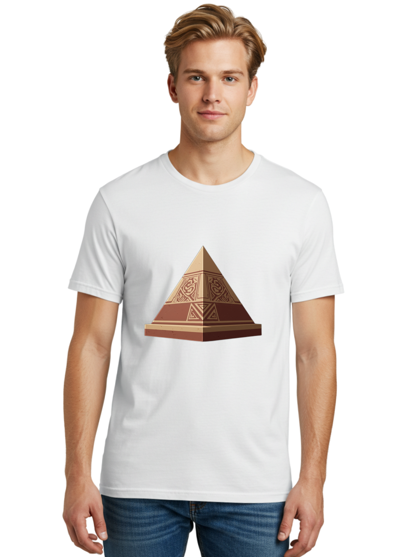 Pyramid Men'S Graphic Tee, 100% Cotton, Comfortable Casual Summer Wear, Machine Washable, Vintage Camera, Old Camera, Antique Camera, Black Camera, Classic Photography, Photography Equipment, Nostalgic Device, Film Camera, Camera Art Ban232