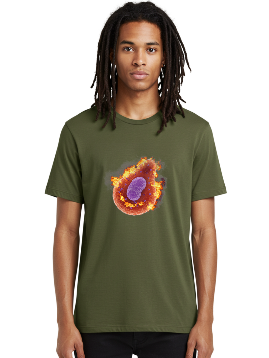 Pyroptosis-Cell Men'S Graphic Tee, 100% Cotton, Comfortable Casual Summer Wear, Machine Washable, Vintage Camera, Old Camera, Antique Camera, Black Camera, Classic Photography, Photography Equipment, Nostalgic Device, Film Camera, Camera Art Ban233