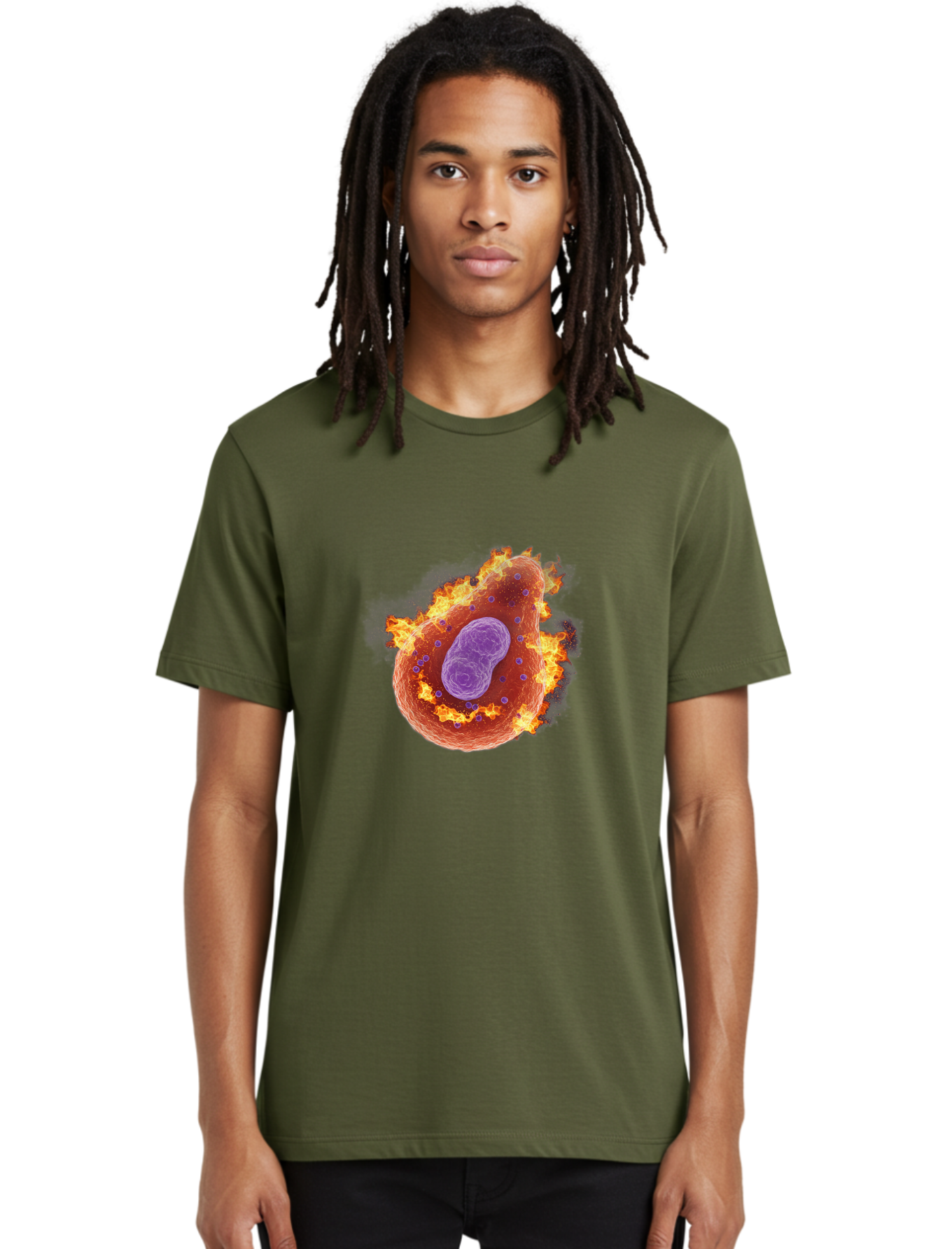 Pyroptosis-Cell Men'S Graphic Tee, 100% Cotton, Comfortable Casual Summer Wear, Machine Washable, Vintage Camera, Old Camera, Antique Camera, Black Camera, Classic Photography, Photography Equipment, Nostalgic Device, Film Camera, Camera Art Ban233