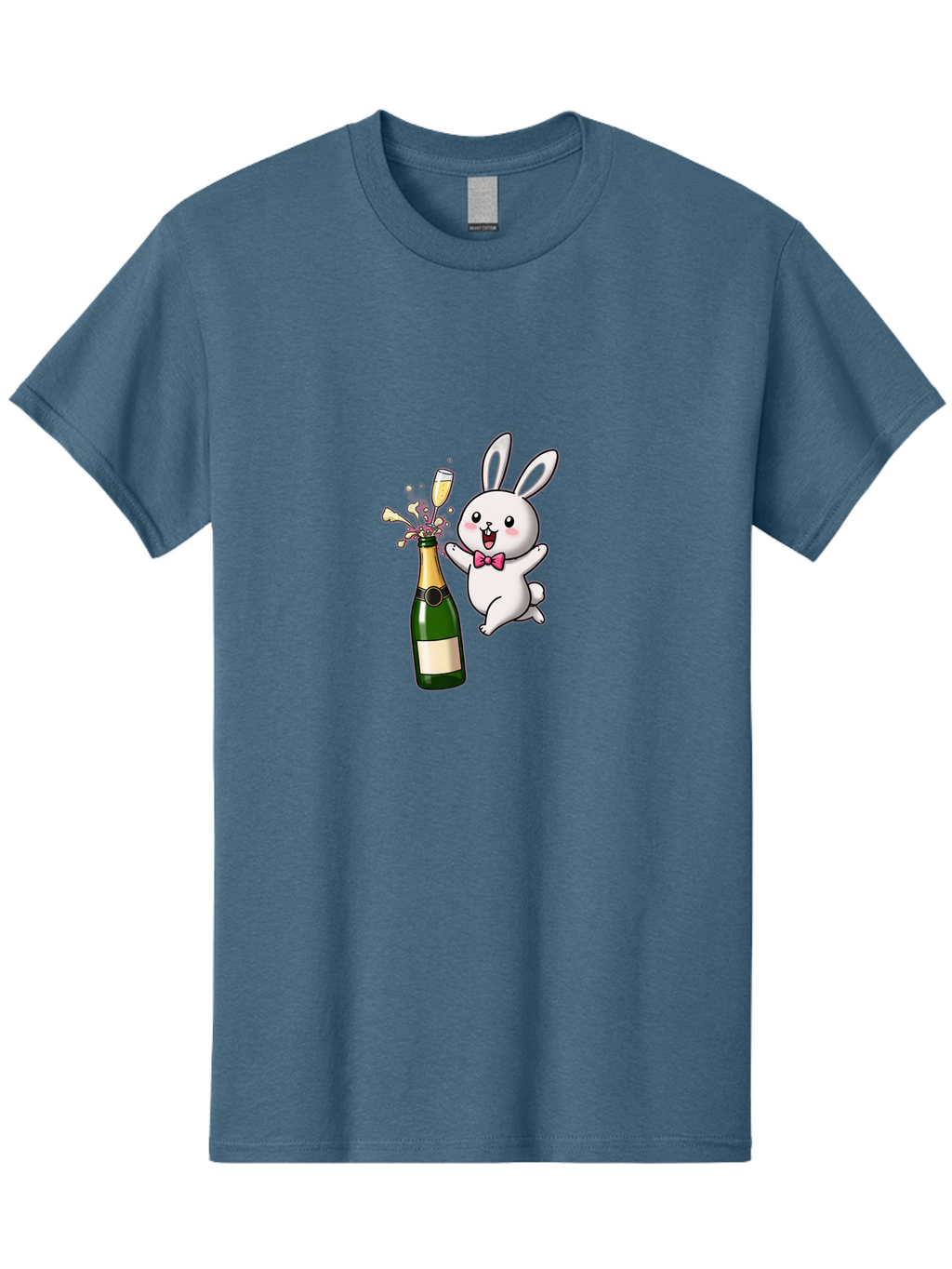 Rabbit-Celebrating Men'S Graphic Tee, 100% Cotton, Comfortable Casual Summer Wear, Machine Washable, Vintage Camera, Old Camera, Antique Camera, Black Camera, Classic Photography, Photography Equipment, Nostalgic Device, Film Camera, Ban237