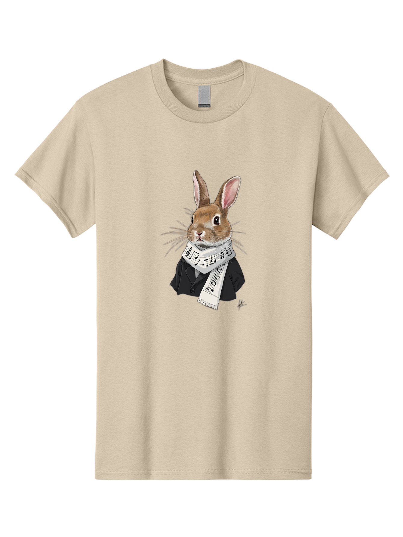 Rabbit-In-Music-Notes-Scarf Men'S Graphic Tee, 100% Cotton, Comfortable Casual Summer Wear, Machine Washable, Vintage Camera, Old Camera, Antique Camera, Black Camera, Classic Photography, Photography Equipment, Nostalgic Device, Film Camera, Ban238