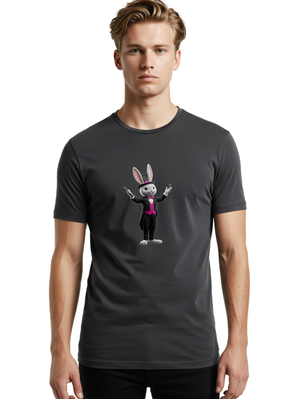 Rabbit-Magician Men'S Graphic Tee, 100% Cotton, Comfortable Casual Summer Wear, Machine Washable, Vintage Camera, Old Camera, Antique Camera, Black Camera, Classic Photography, Photography Equipment, Nostalgic Device, Film Camera, Camera Art Ban242