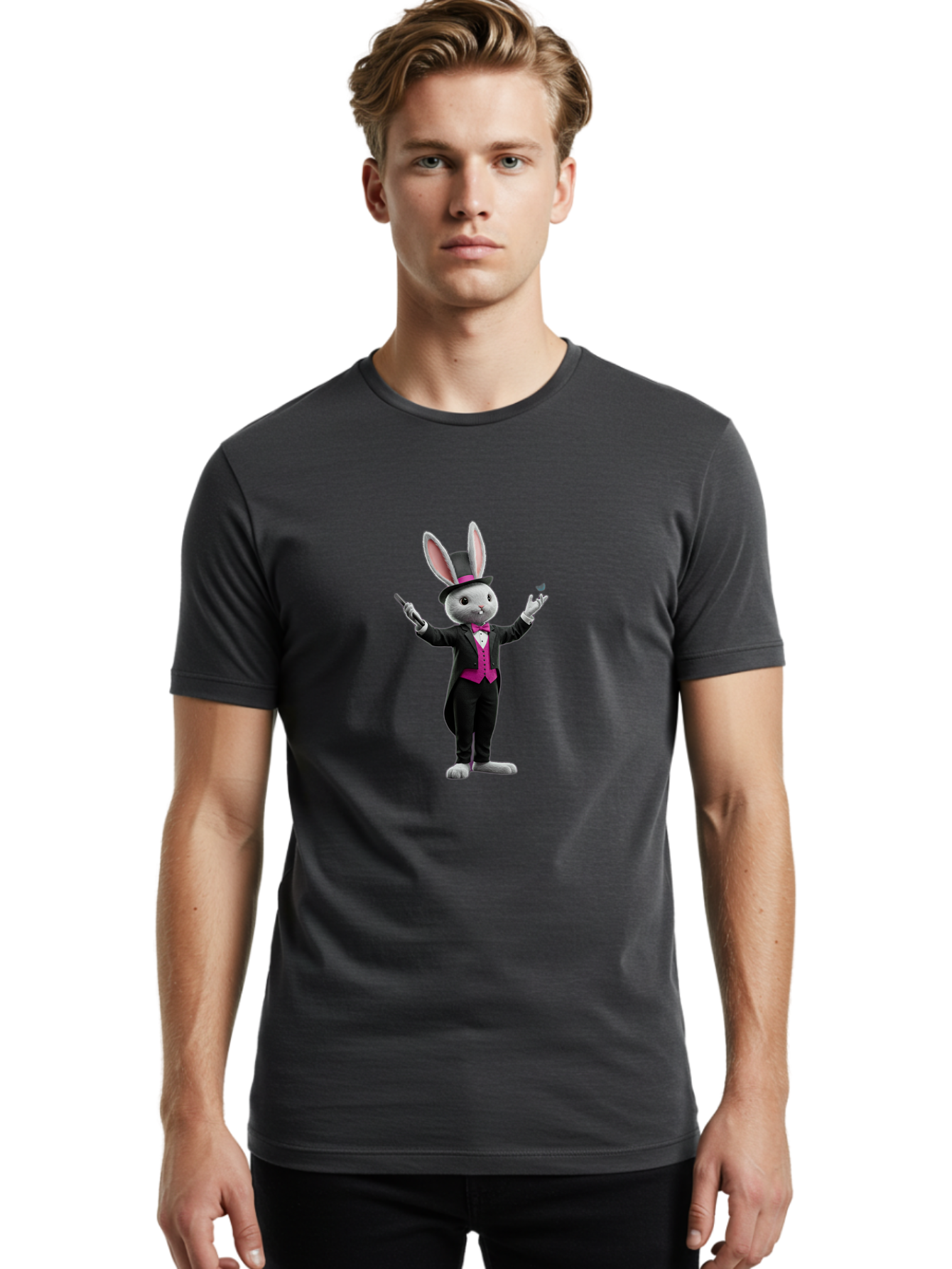 Rabbit-Magician Men'S Graphic Tee, 100% Cotton, Comfortable Casual Summer Wear, Machine Washable, Vintage Camera, Old Camera, Antique Camera, Black Camera, Classic Photography, Photography Equipment, Nostalgic Device, Film Camera, Camera Art Ban242