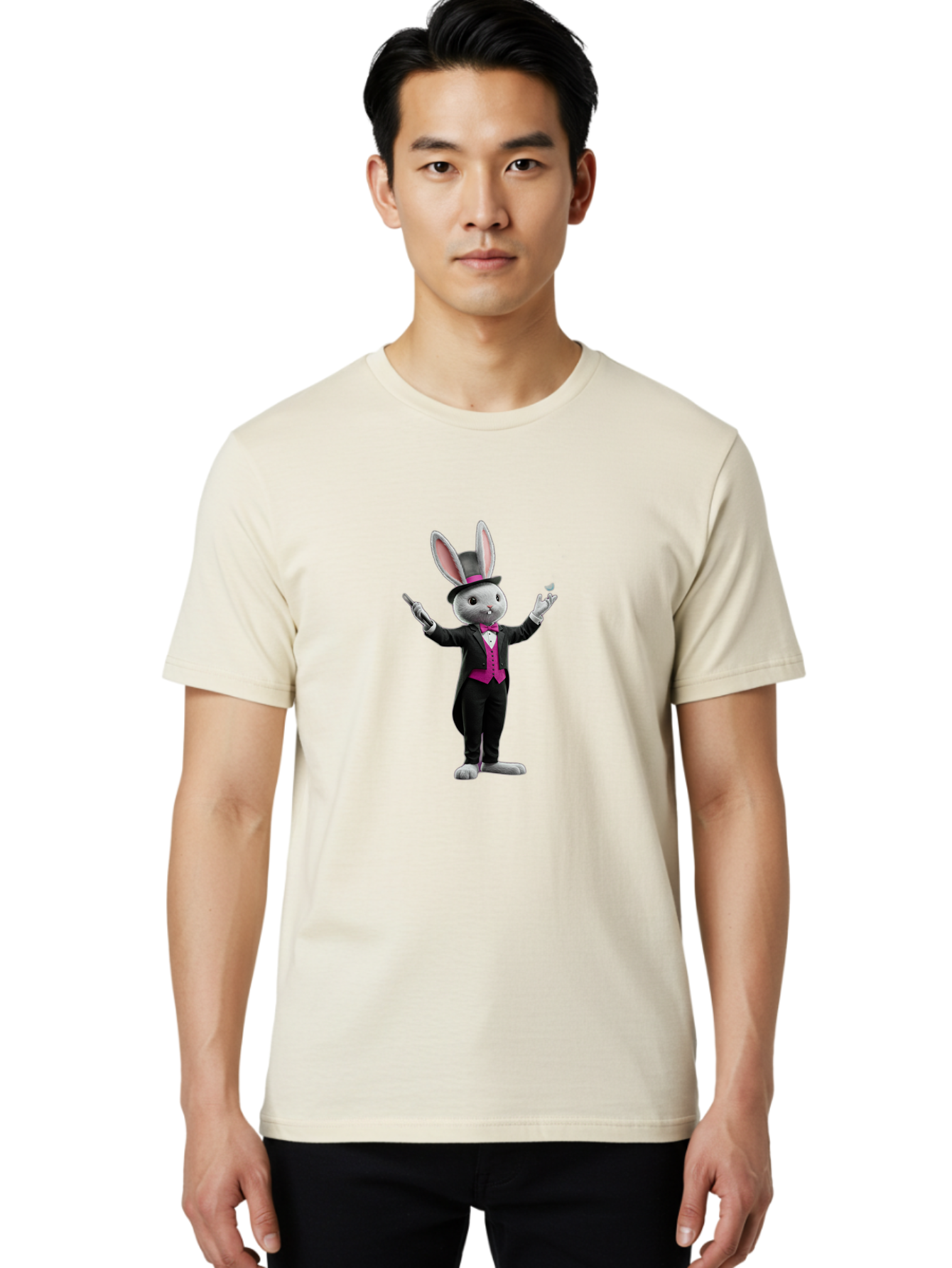 Rabbit-Magician Men'S Graphic Tee, 100% Cotton, Comfortable Casual Summer Wear, Machine Washable, Vintage Camera, Old Camera, Antique Camera, Black Camera, Classic Photography, Photography Equipment, Nostalgic Device, Film Camera, Camera Art Ban242
