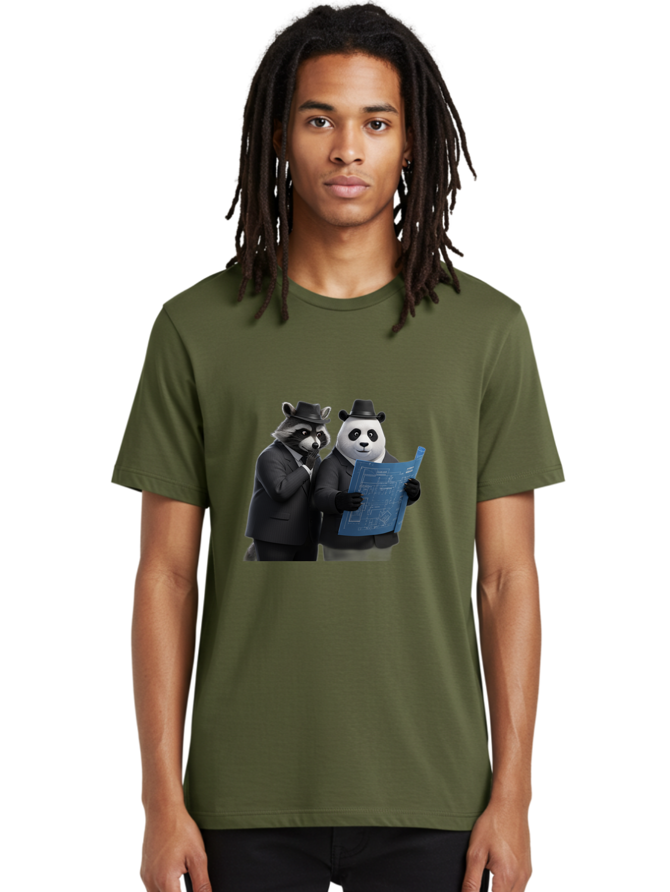 Raccoon-And-Panda Men'S Graphic Tee, 100% Cotton, Comfortable Casual Summer Wear, Machine Washable, Vintage Camera, Old Camera, Antique Camera, Black Camera, Classic Photography, Photography Equipment, Nostalgic Device, Film Camera, Camera Art Ban246