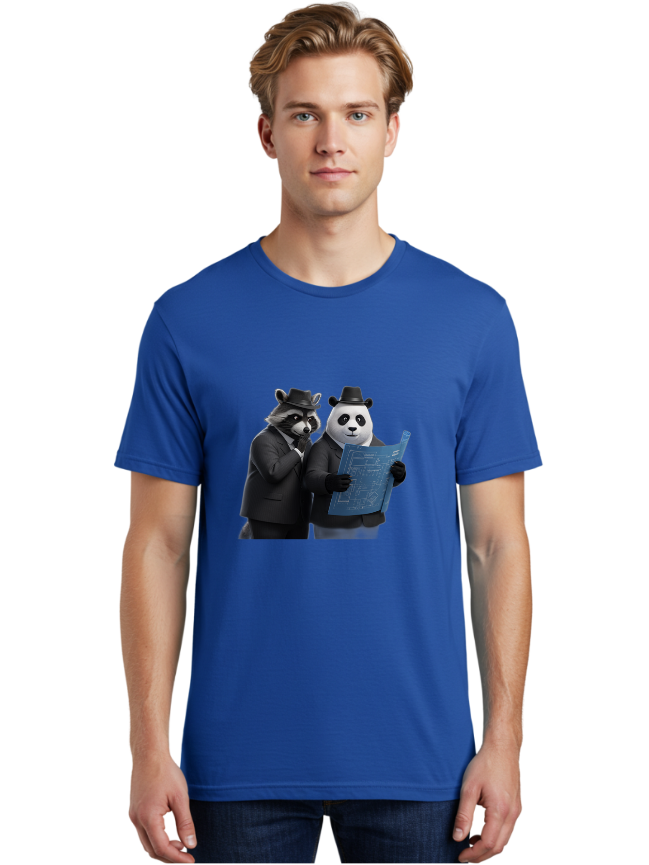 Raccoon-And-Panda Men'S Graphic Tee, 100% Cotton, Comfortable Casual Summer Wear, Machine Washable, Vintage Camera, Old Camera, Antique Camera, Black Camera, Classic Photography, Photography Equipment, Nostalgic Device, Film Camera, Camera Art Ban246
