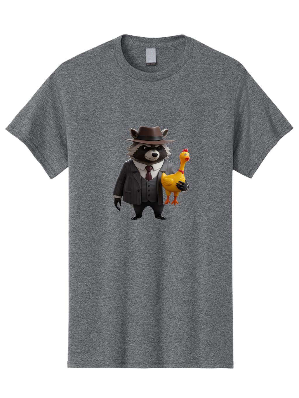 Raccoon-Dog-Private-Investigator Men'S Graphic Tee, 100% Cotton, Comfortable Casual Summer Wear, Machine Washable, Vintage Camera, Old Camera, Antique Camera, Black Camera, Classic Photography, Photography Equipment, Nostalgic Device, Ban248