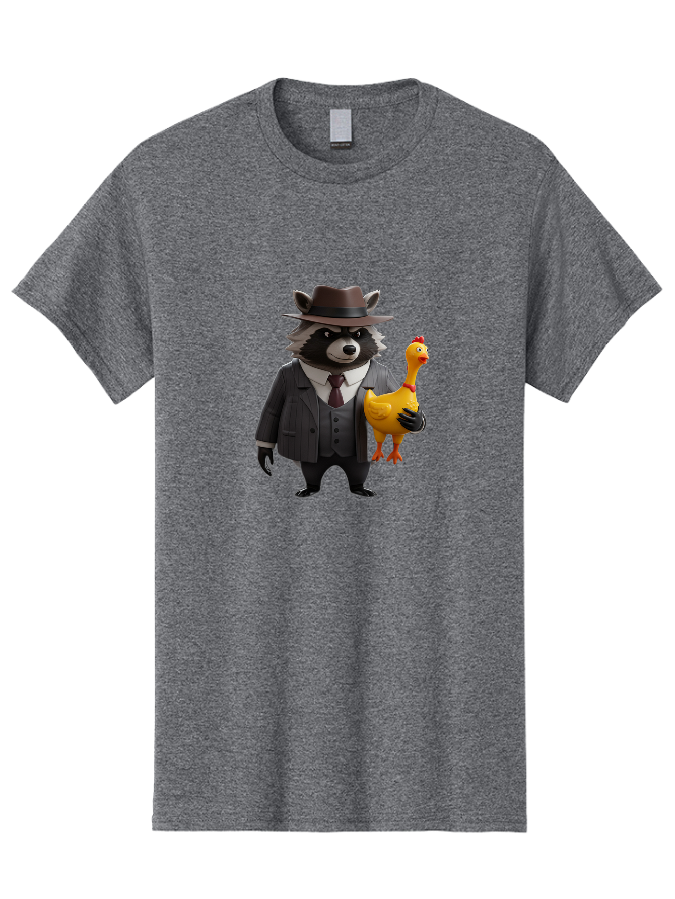 Raccoon-Dog-Private-Investigator Men'S Graphic Tee, 100% Cotton, Comfortable Casual Summer Wear, Machine Washable, Vintage Camera, Old Camera, Antique Camera, Black Camera, Classic Photography, Photography Equipment, Nostalgic Device, Ban248