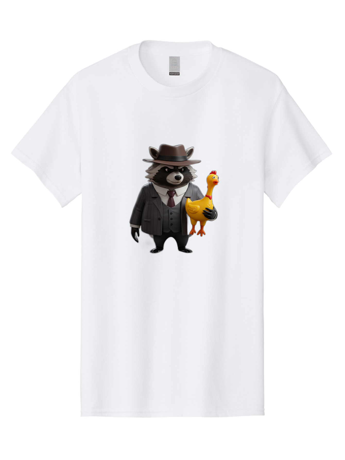 Raccoon-Dog-Private-Investigator Men'S Graphic Tee, 100% Cotton, Comfortable Casual Summer Wear, Machine Washable, Vintage Camera, Old Camera, Antique Camera, Black Camera, Classic Photography, Photography Equipment, Nostalgic Device, Ban248