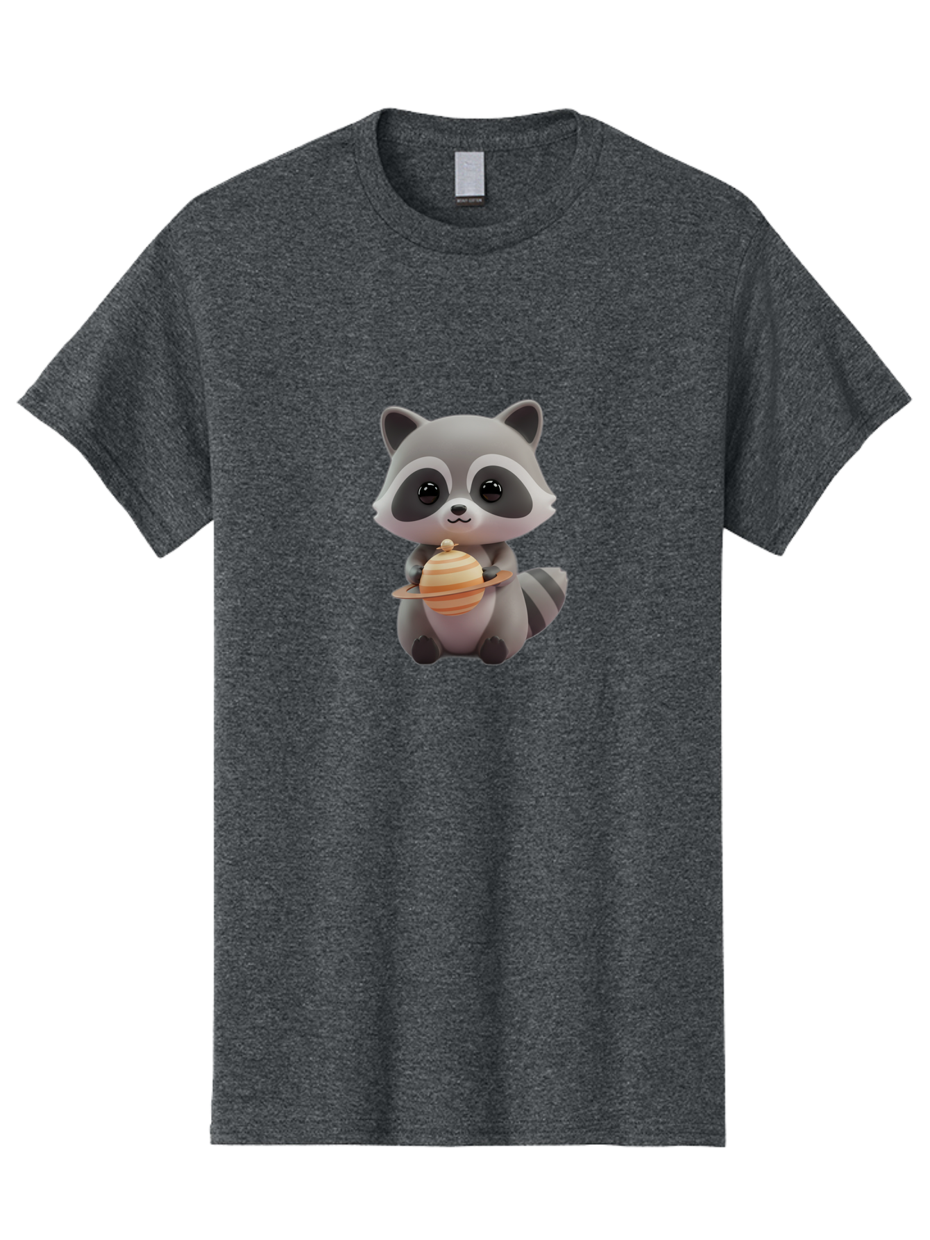 Raccoon-With-Planet Men'S Graphic Tee, 100% Cotton, Comfortable Casual Summer Wear, Machine Washable, Vintage Camera, Old Camera, Antique Camera, Black Camera, Classic Photography, Photography Equipment, Nostalgic Device, Film Camera, Ban254