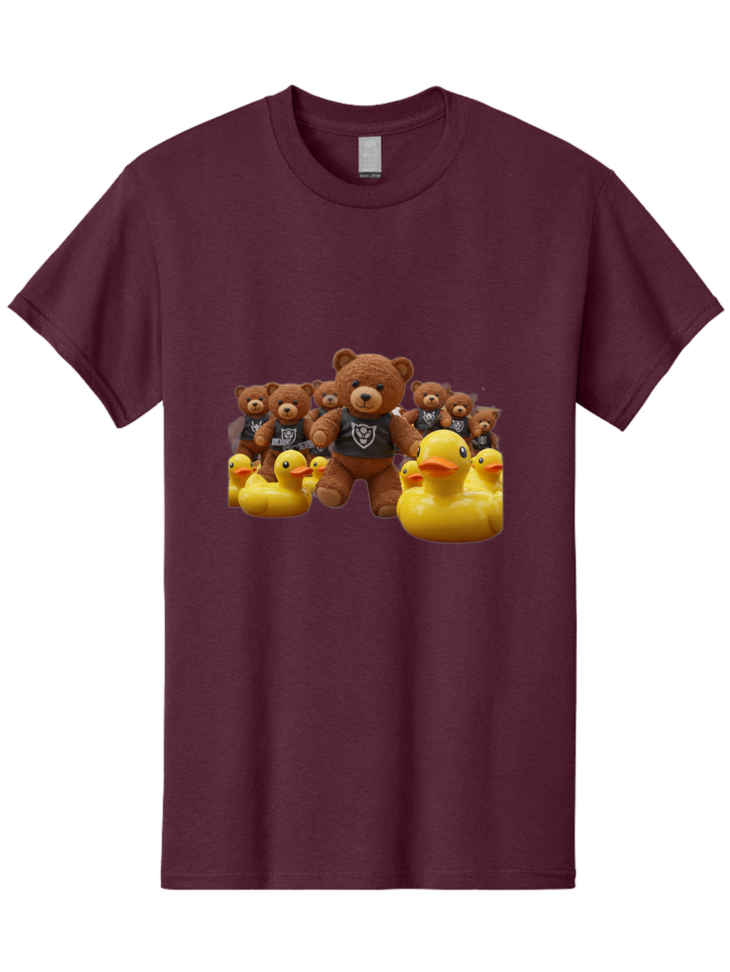 Raiders-Teddy-Bears-And-Rubber-Ducks Men'S Graphic Tee, 100% Cotton, Comfortable Casual Summer Wear, Machine Washable, Vintage Camera, Old Camera, Antique Camera, Black Camera, Classic Photography, Photography Equipment, Nostalgic Device, Ban257