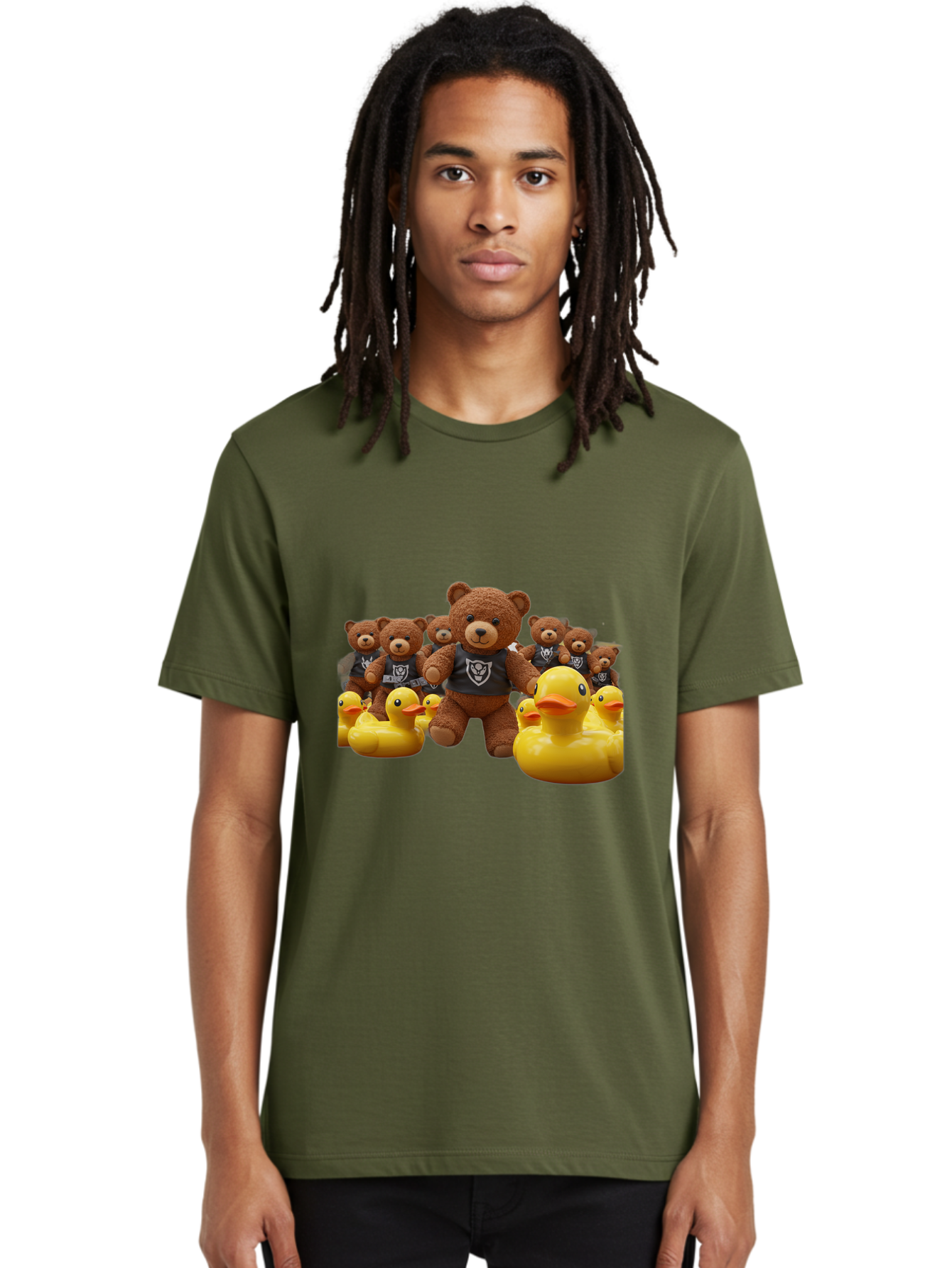 Raiders-Teddy-Bears-And-Rubber-Ducks Men'S Graphic Tee, 100% Cotton, Comfortable Casual Summer Wear, Machine Washable, Vintage Camera, Old Camera, Antique Camera, Black Camera, Classic Photography, Photography Equipment, Nostalgic Device, Ban257