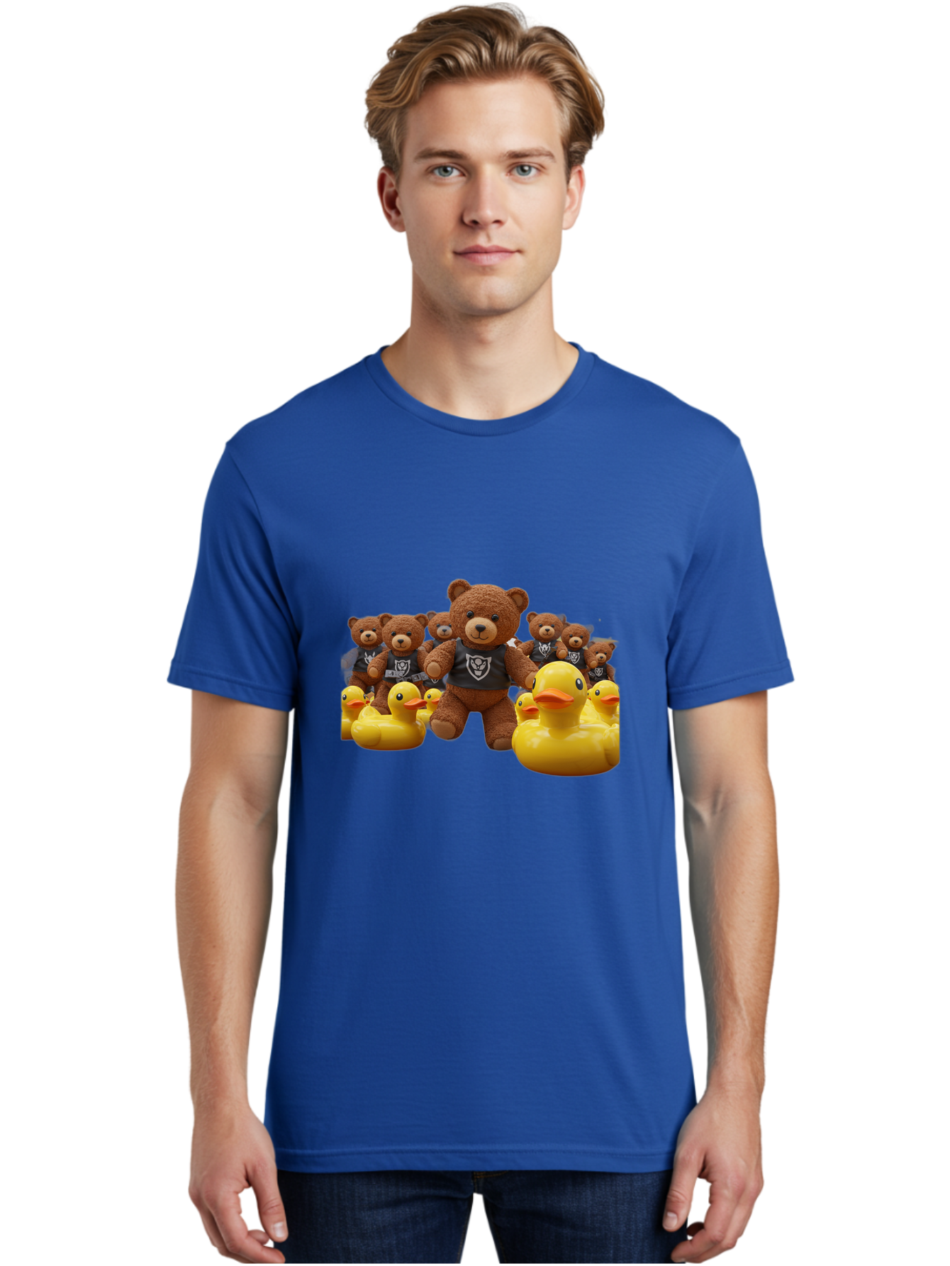 Raiders-Teddy-Bears-And-Rubber-Ducks Men'S Graphic Tee, 100% Cotton, Comfortable Casual Summer Wear, Machine Washable, Vintage Camera, Old Camera, Antique Camera, Black Camera, Classic Photography, Photography Equipment, Nostalgic Device, Ban257