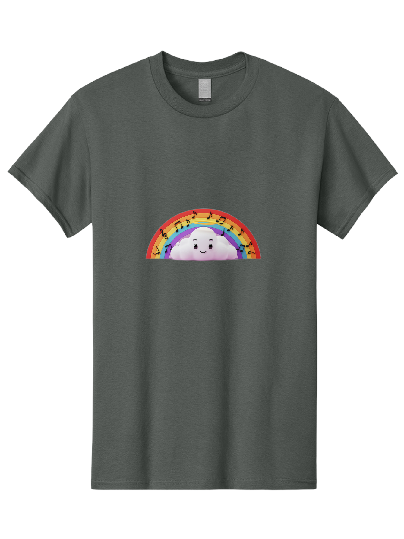 Rainbow-Cloud-1 Men'S Graphic Tee, 100% Cotton, Comfortable Casual Summer Wear, Machine Washable, Vintage Camera, Old Camera, Antique Camera, Black Camera, Classic Photography, Photography Equipment, Nostalgic Device, Film Camera, Camera Art Ban259