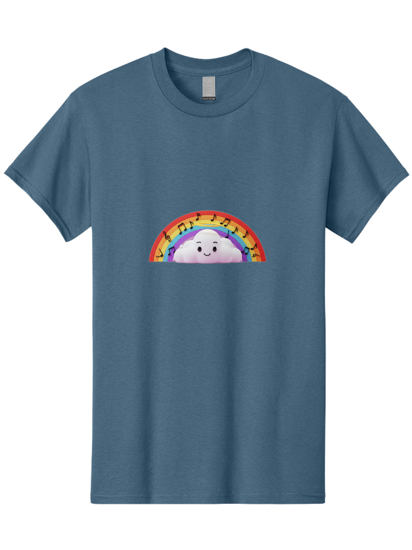 Rainbow-Cloud-1 Men'S Graphic Tee, 100% Cotton, Comfortable Casual Summer Wear, Machine Washable, Vintage Camera, Old Camera, Antique Camera, Black Camera, Classic Photography, Photography Equipment, Nostalgic Device, Film Camera, Camera Art Ban259