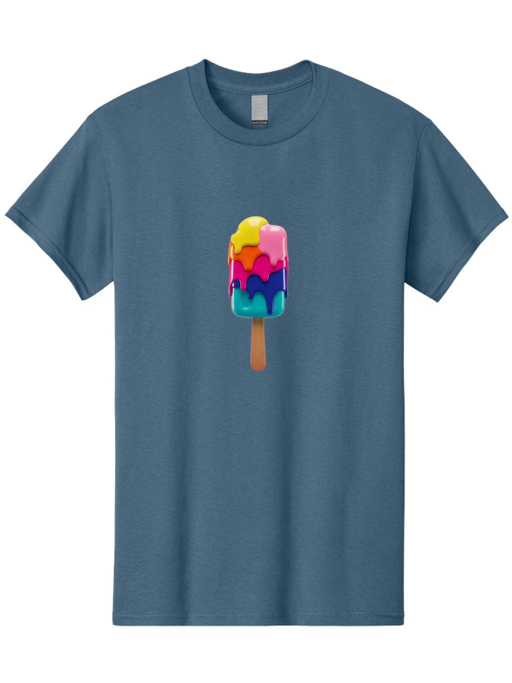 Rainbow-Popsicle-2 Men'S Graphic Tee, 100% Cotton, Comfortable Casual Summer Wear, Machine Washable, Vintage Camera, Old Camera, Antique Camera, Black Camera, Classic Photography, Photography Equipment, Nostalgic Device, Film Camera, Ban264