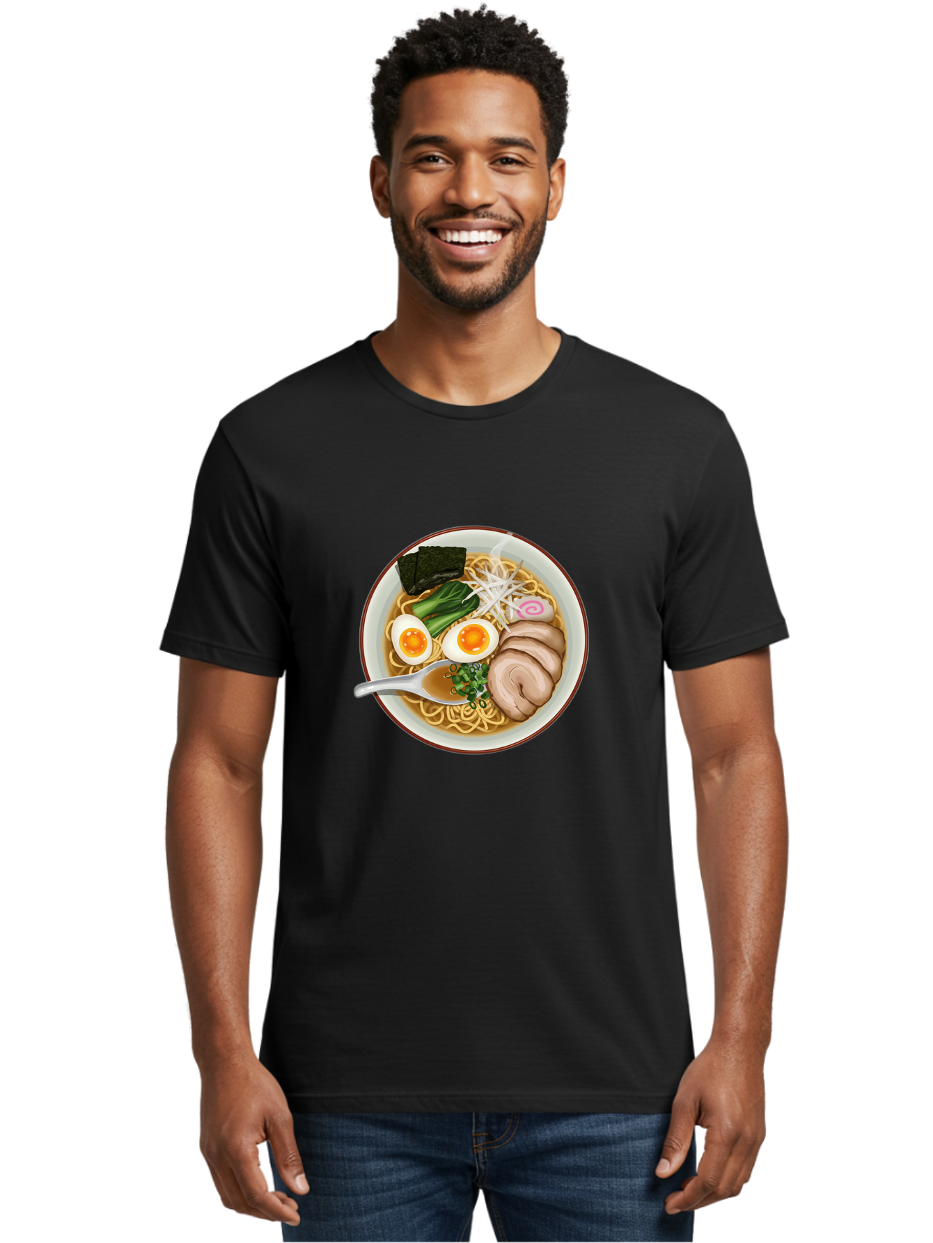 Ramen-Bowl-1 Men'S Graphic Tee, 100% Cotton, Comfortable Casual Summer Wear, Machine Washable, Vintage Camera, Old Camera, Antique Camera, Black Camera, Classic Photography, Photography Equipment, Nostalgic Device, Film Camera, Camera Art Ban272