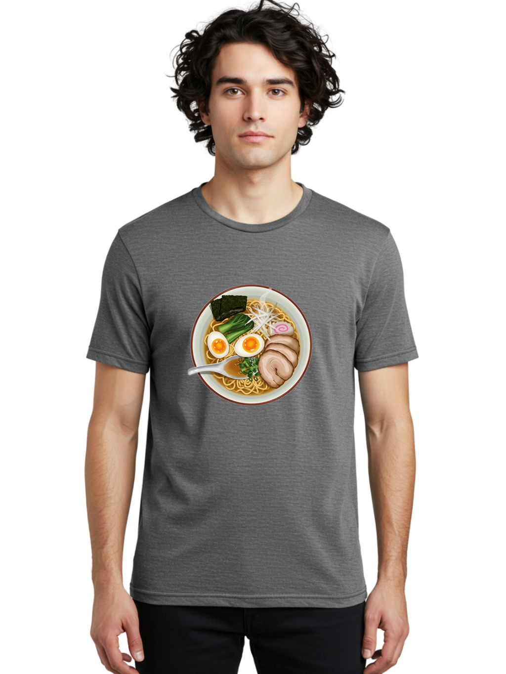 Ramen-Bowl-1 Men'S Graphic Tee, 100% Cotton, Comfortable Casual Summer Wear, Machine Washable, Vintage Camera, Old Camera, Antique Camera, Black Camera, Classic Photography, Photography Equipment, Nostalgic Device, Film Camera, Camera Art Ban272