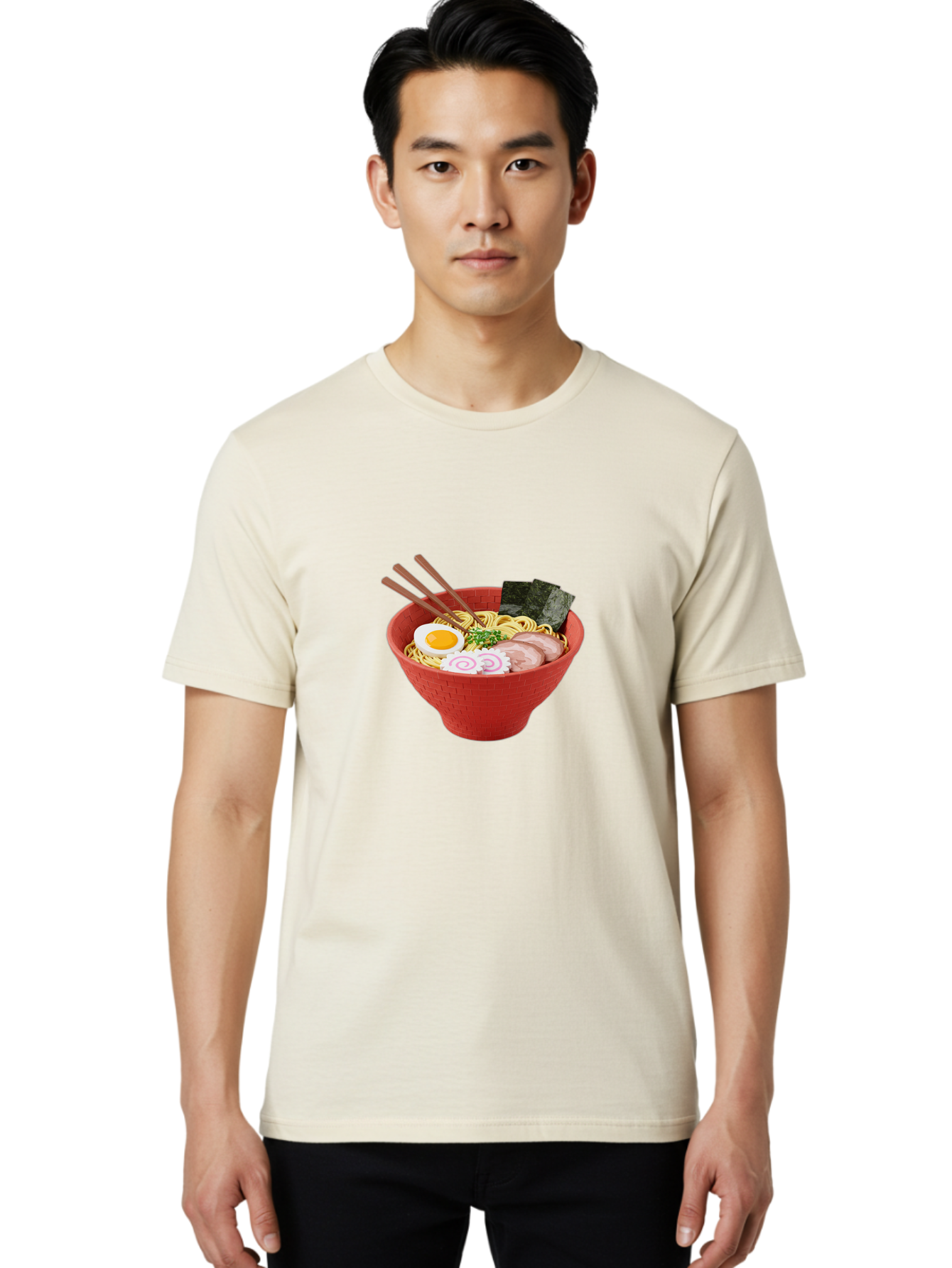 Ramen-Bowl-2 Men'S Graphic Tee, 100% Cotton, Comfortable Casual Summer Wear, Machine Washable, Vintage Camera, Old Camera, Antique Camera, Black Camera, Classic Photography, Photography Equipment, Nostalgic Device, Film Camera, Camera Art Ban273