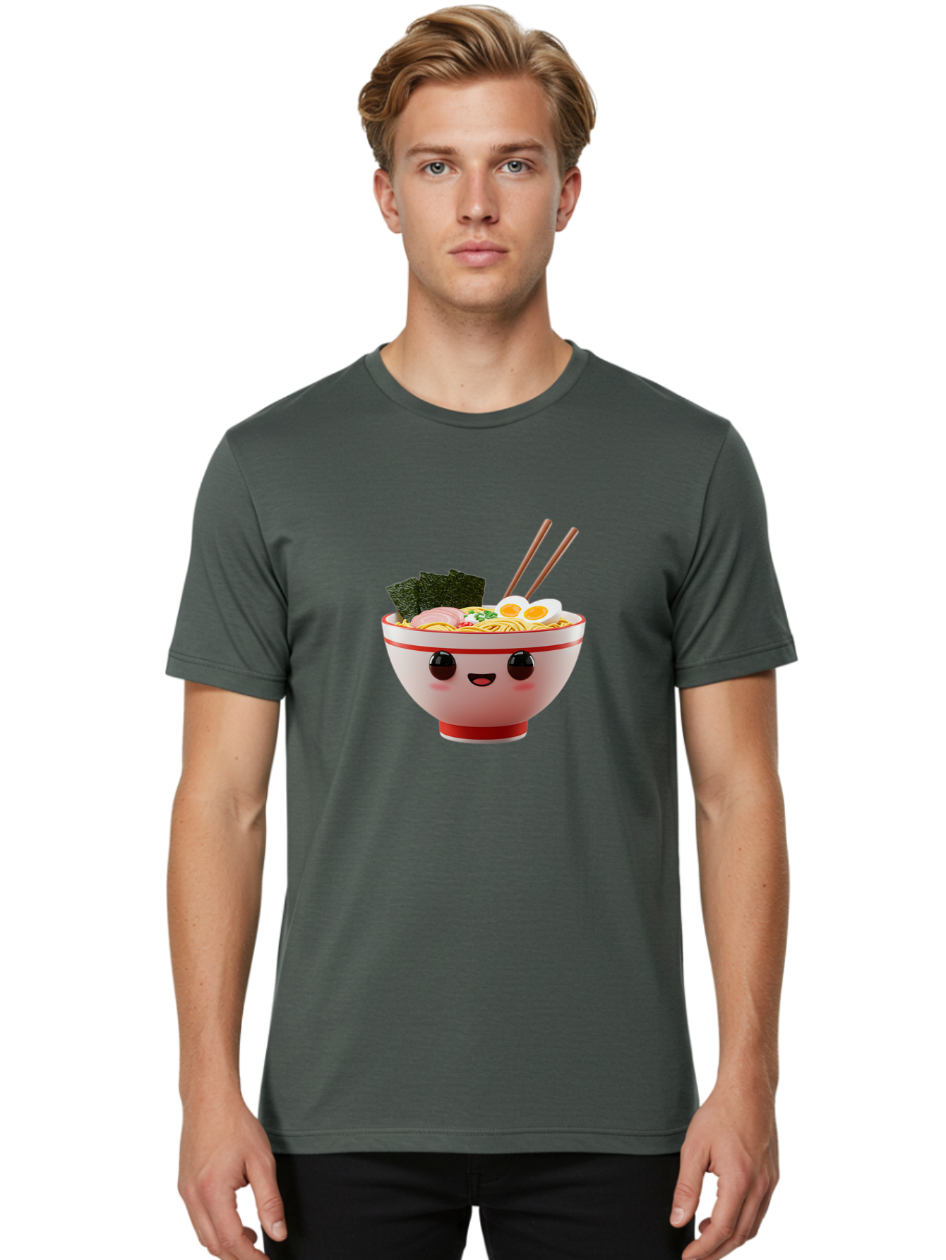 Ramen-Bowl Men'S Graphic Tee, 100% Cotton, Comfortable Casual Summer Wear, Machine Washable, Vintage Camera, Old Camera, Antique Camera, Black Camera, Classic Photography, Photography Equipment, Nostalgic Device, Film Camera, Camera Art Ban274