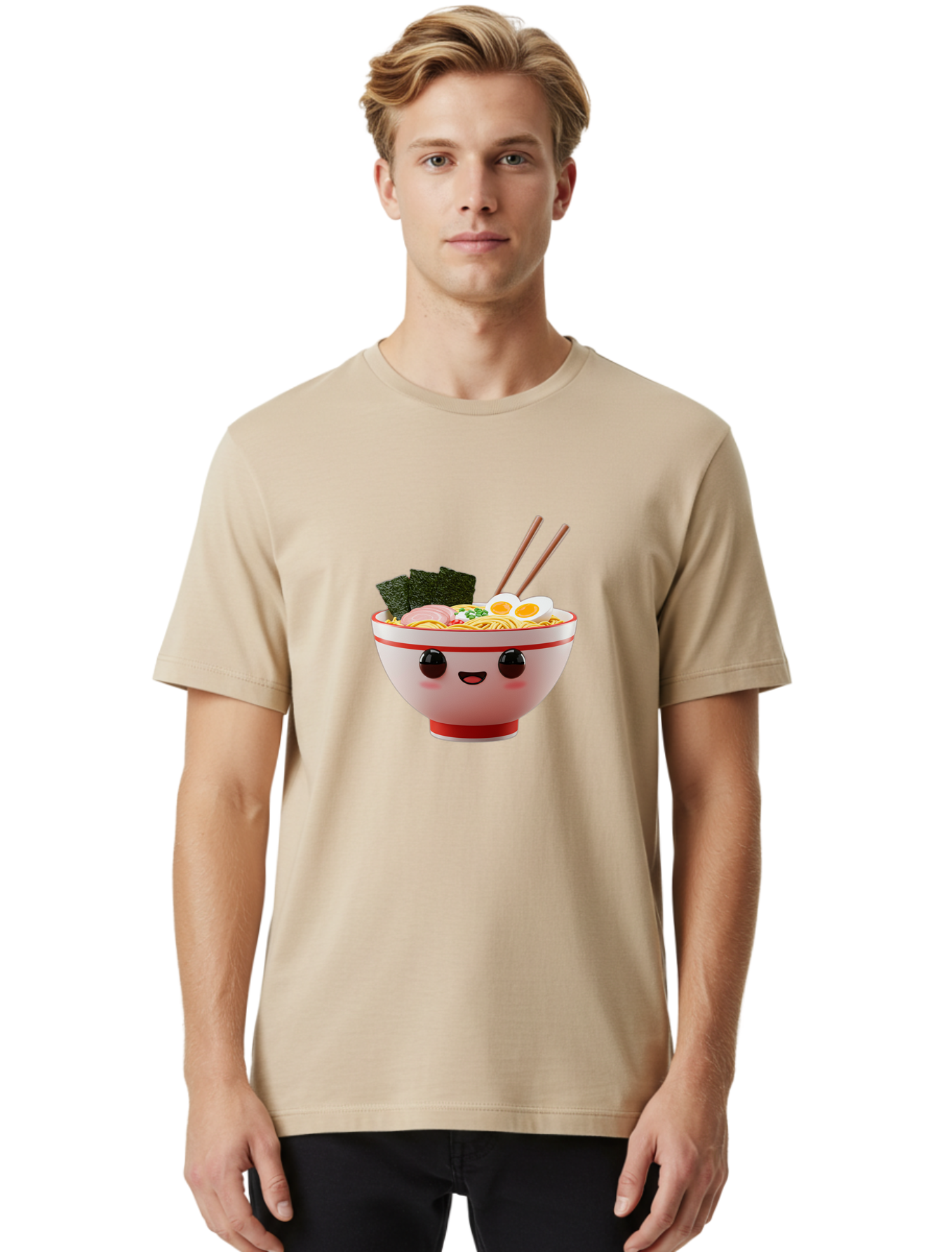 Ramen-Bowl Men'S Graphic Tee, 100% Cotton, Comfortable Casual Summer Wear, Machine Washable, Vintage Camera, Old Camera, Antique Camera, Black Camera, Classic Photography, Photography Equipment, Nostalgic Device, Film Camera, Camera Art Ban274