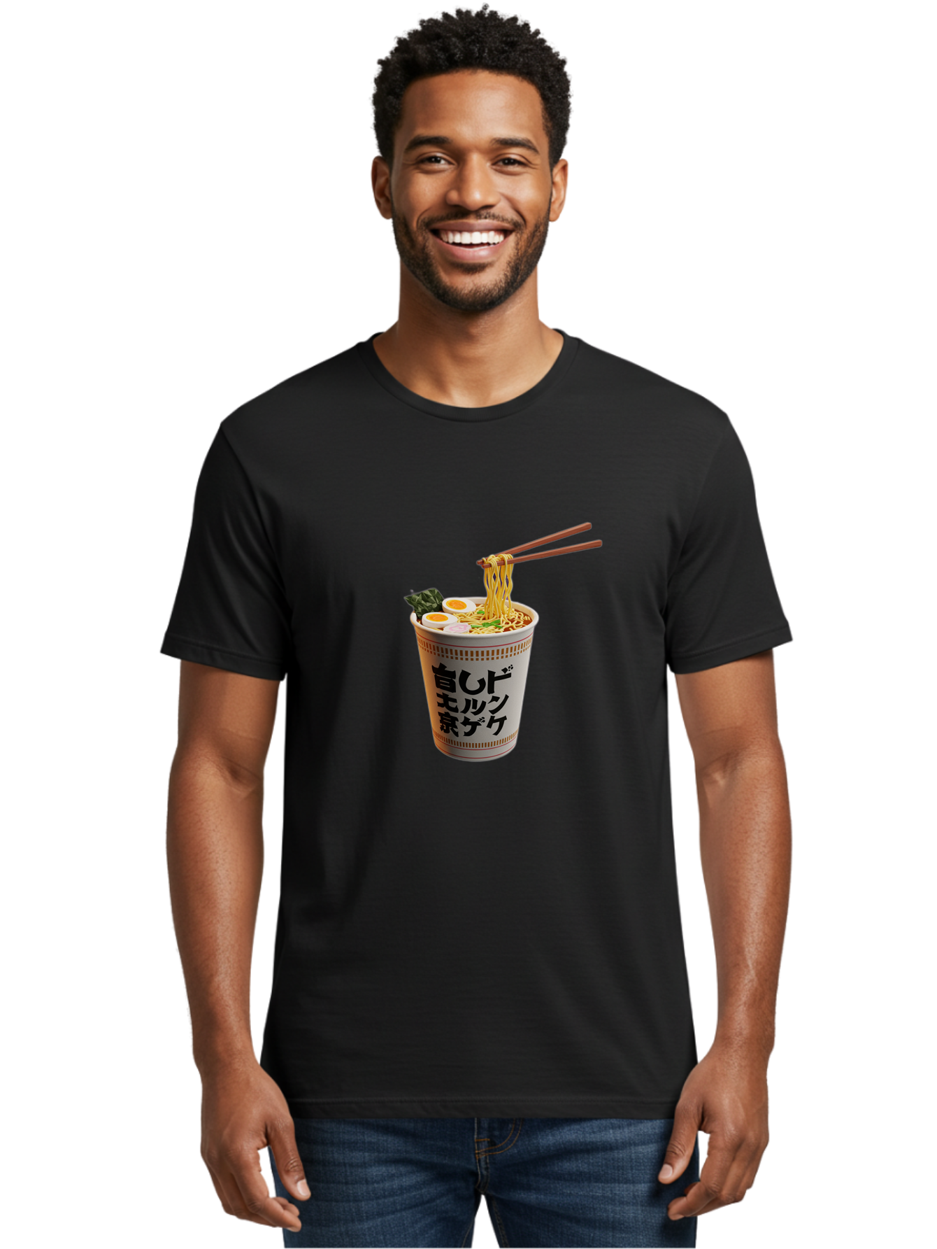 Ramen-Noodels-1 Men'S Graphic Tee, 100% Cotton, Comfortable Casual Summer Wear, Machine Washable, Vintage Camera, Old Camera, Antique Camera, Black Camera, Classic Photography, Photography Equipment, Nostalgic Device, Film Camera, Camera Art Ban276