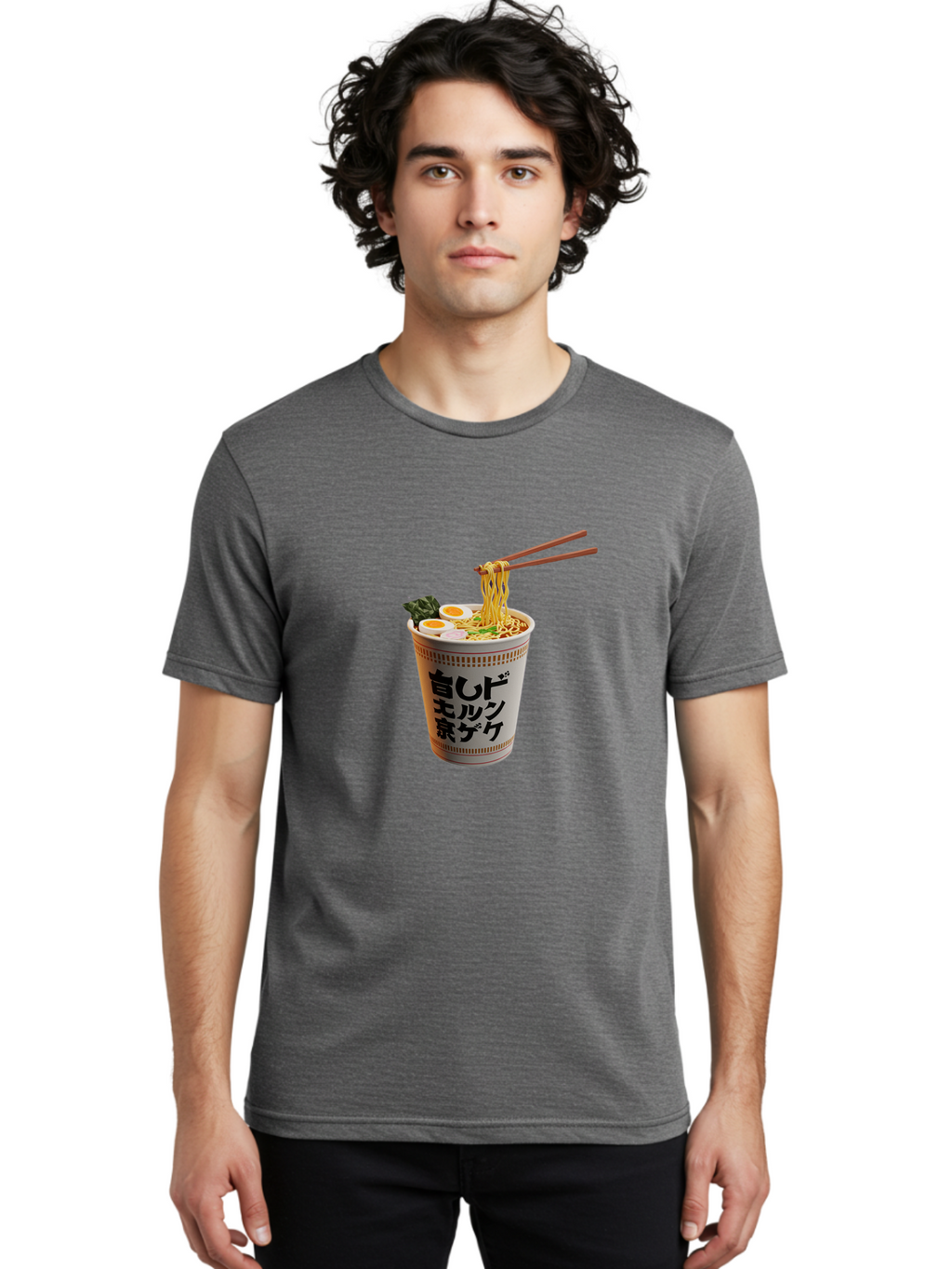 Ramen-Noodels-1 Men'S Graphic Tee, 100% Cotton, Comfortable Casual Summer Wear, Machine Washable, Vintage Camera, Old Camera, Antique Camera, Black Camera, Classic Photography, Photography Equipment, Nostalgic Device, Film Camera, Camera Art Ban276