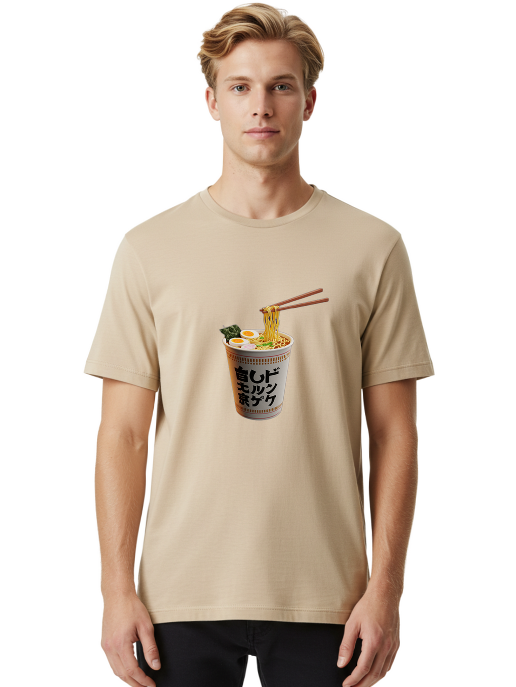 Ramen-Noodels-1 Men'S Graphic Tee, 100% Cotton, Comfortable Casual Summer Wear, Machine Washable, Vintage Camera, Old Camera, Antique Camera, Black Camera, Classic Photography, Photography Equipment, Nostalgic Device, Film Camera, Camera Art Ban276