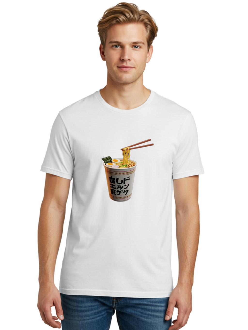 Ramen-Noodels-1 Men'S Graphic Tee, 100% Cotton, Comfortable Casual Summer Wear, Machine Washable, Vintage Camera, Old Camera, Antique Camera, Black Camera, Classic Photography, Photography Equipment, Nostalgic Device, Film Camera, Camera Art Ban276