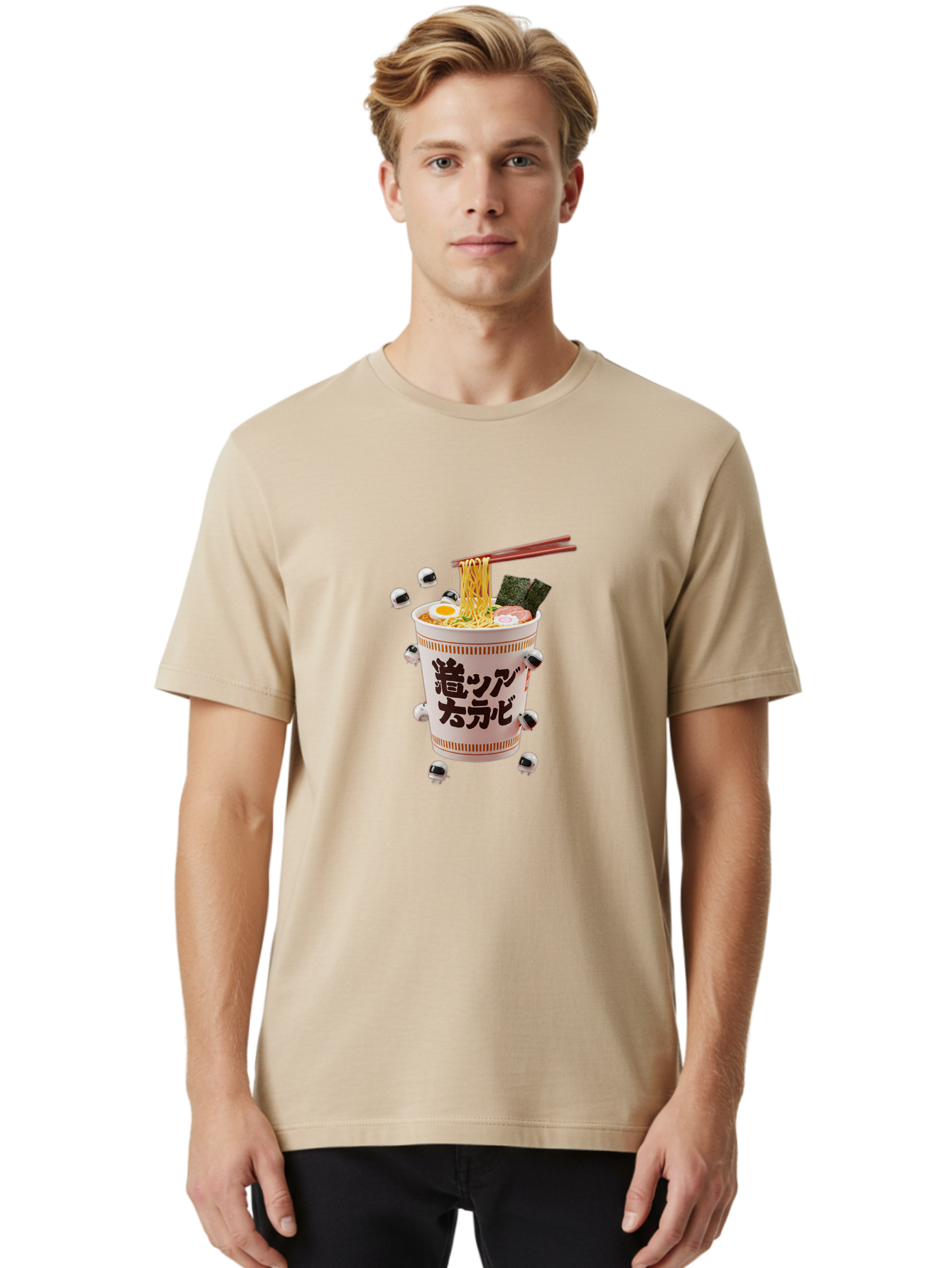 Ramen-Noodle-Soup Men'S Graphic Tee, 100% Cotton, Comfortable Casual Summer Wear, Machine Washable, Vintage Camera, Old Camera, Antique Camera, Black Camera, Classic Photography, Photography Equipment, Nostalgic Device, Film Camera, Camera Art Ban279