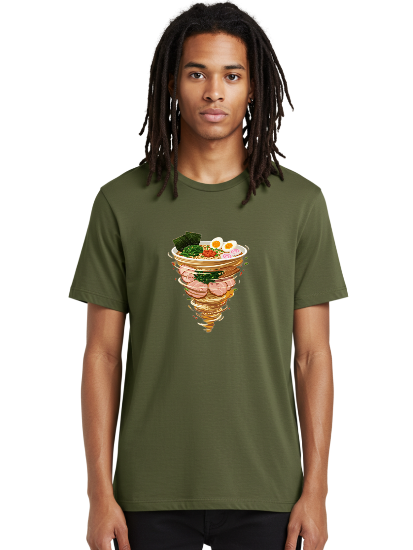 Ramen-Noodle-Swirl-1 Men'S Graphic Tee, 100% Cotton, Comfortable Casual Summer Wear, Machine Washable, Vintage Camera, Old Camera, Antique Camera, Black Camera, Classic Photography, Photography Equipment, Nostalgic Device, Film Camera, Ban280