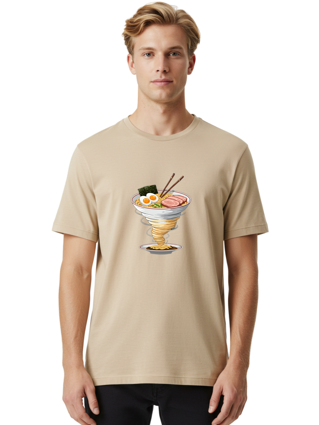 Ramen-Noodle-Swirl Men'S Graphic Tee, 100% Cotton, Comfortable Casual Summer Wear, Machine Washable, Vintage Camera, Old Camera, Antique Camera, Black Camera, Classic Photography, Photography Equipment, Nostalgic Device, Film Camera, Ban281