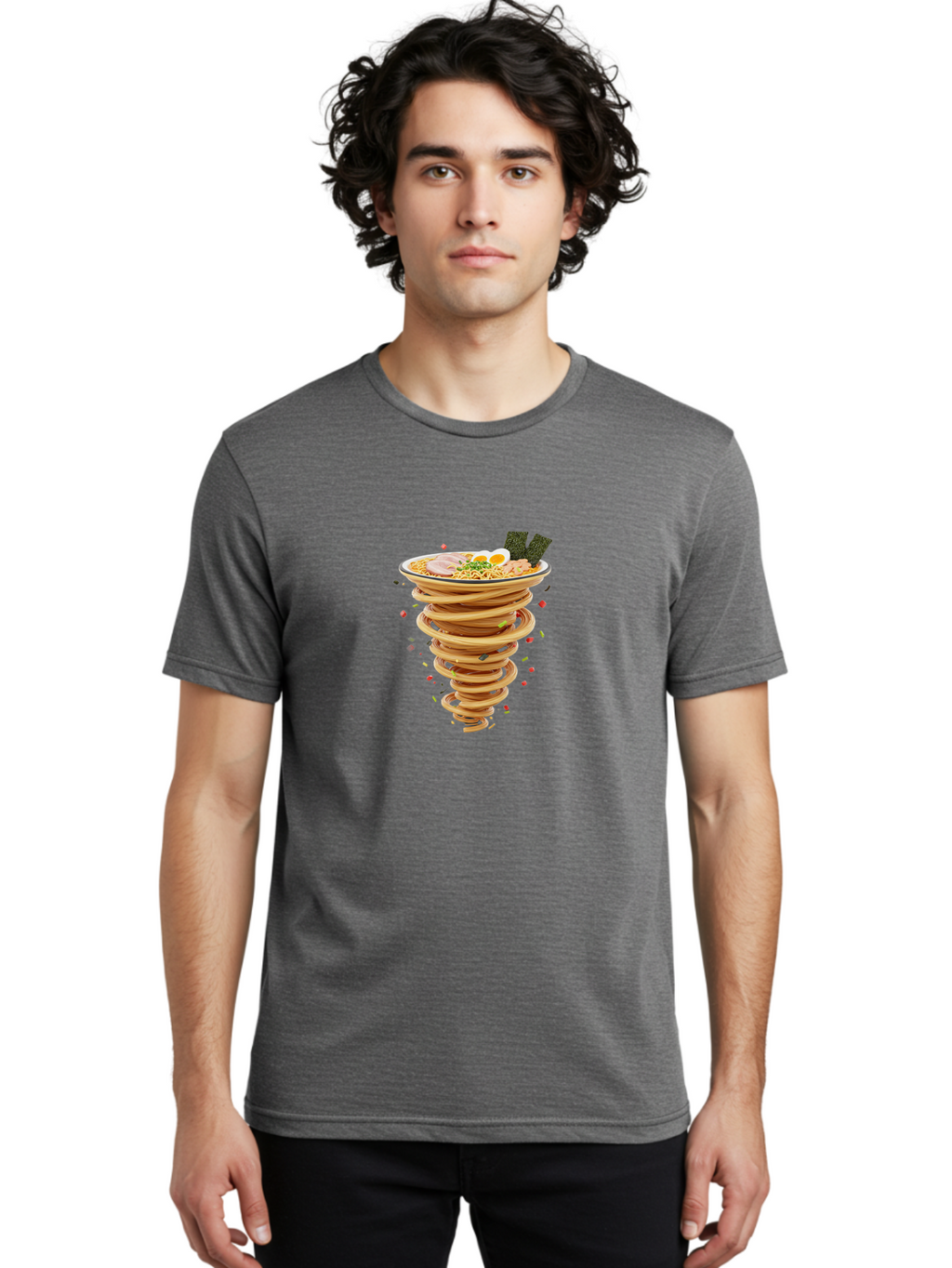 Ramen-Noodle-Tornado-1 Men'S Graphic Tee, 100% Cotton, Comfortable Casual Summer Wear, Machine Washable, Vintage Camera, Old Camera, Antique Camera, Black Camera, Classic Photography, Photography Equipment, Nostalgic Device, Film Camera, Ban282