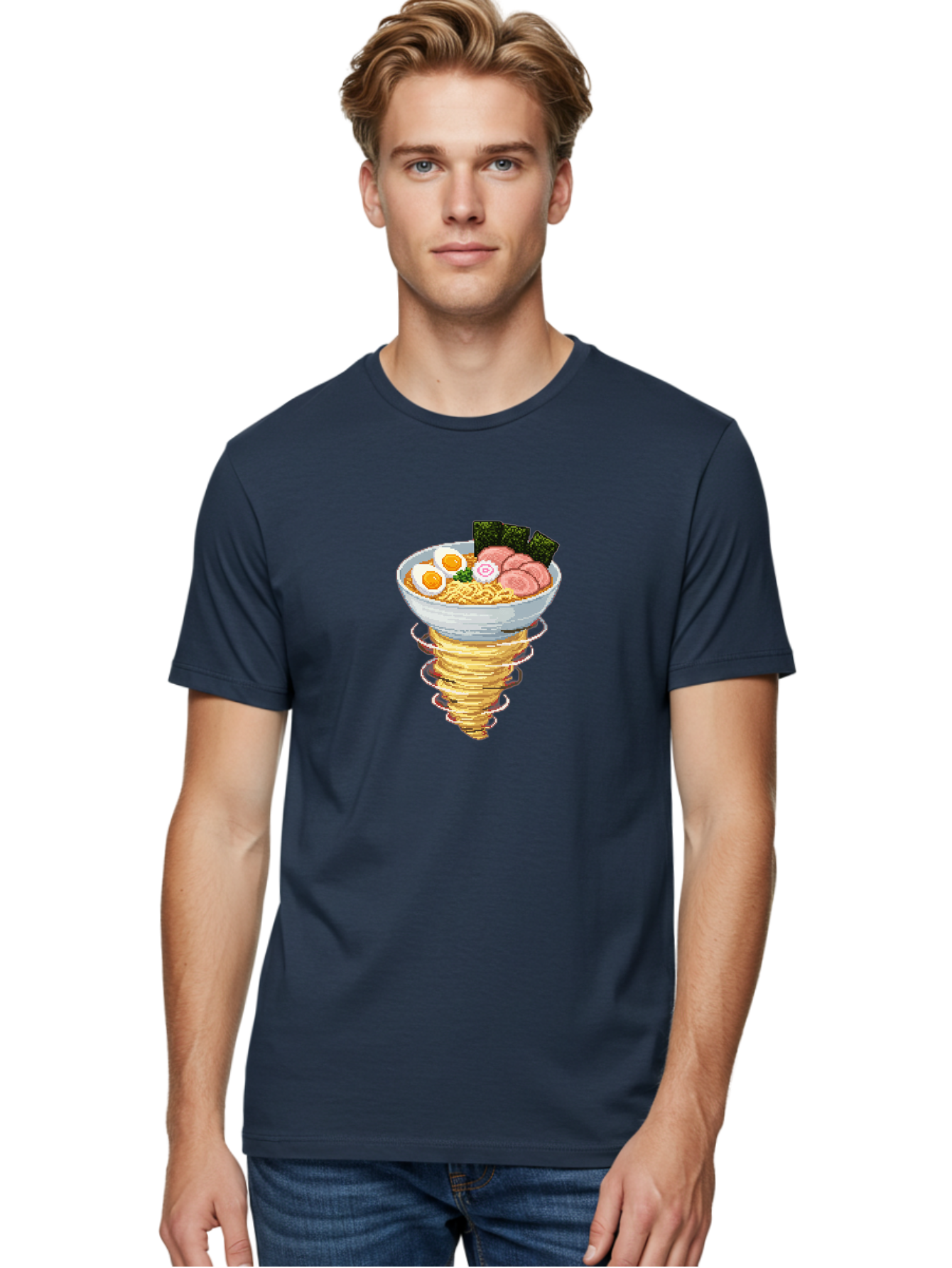 Ramen-Noodle-Tornado Men'S Graphic Tee, 100% Cotton, Comfortable Casual Summer Wear, Machine Washable, Vintage Camera, Old Camera, Antique Camera, Black Camera, Classic Photography, Photography Equipment, Nostalgic Device, Film Camera, Ban283
