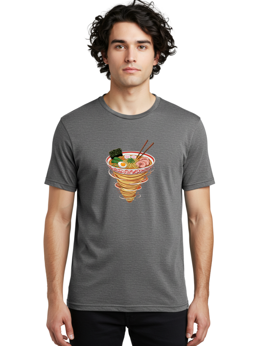 Ramen-Noodle-Vortex Men'S Graphic Tee, 100% Cotton, Comfortable Casual Summer Wear, Machine Washable, Vintage Camera, Old Camera, Antique Camera, Black Camera, Classic Photography, Photography Equipment, Nostalgic Device, Film Camera, Ban284