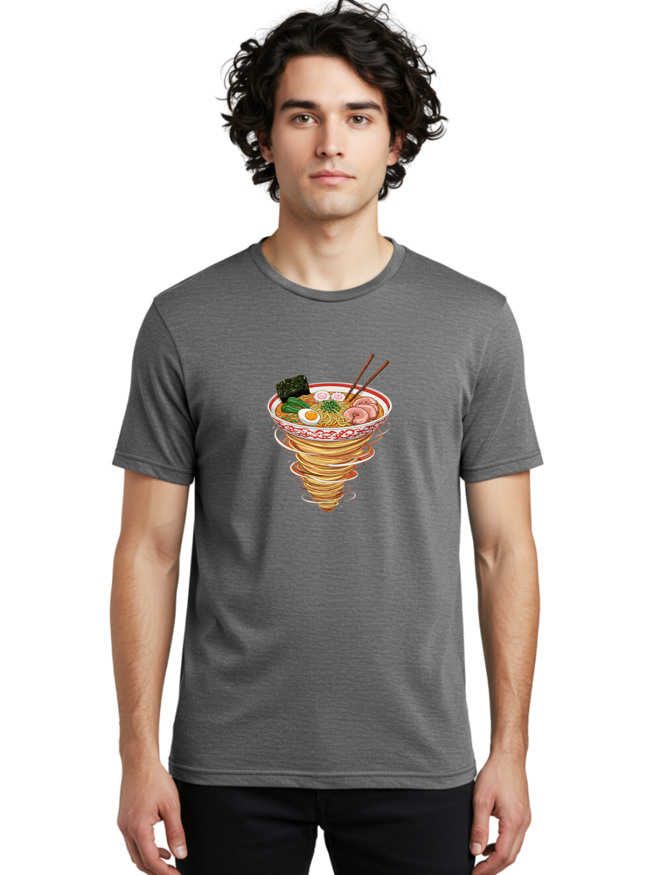 Ramen-Noodle-Vortex Men'S Graphic Tee, 100% Cotton, Comfortable Casual Summer Wear, Machine Washable, Vintage Camera, Old Camera, Antique Camera, Black Camera, Classic Photography, Photography Equipment, Nostalgic Device, Film Camera, Ban284
