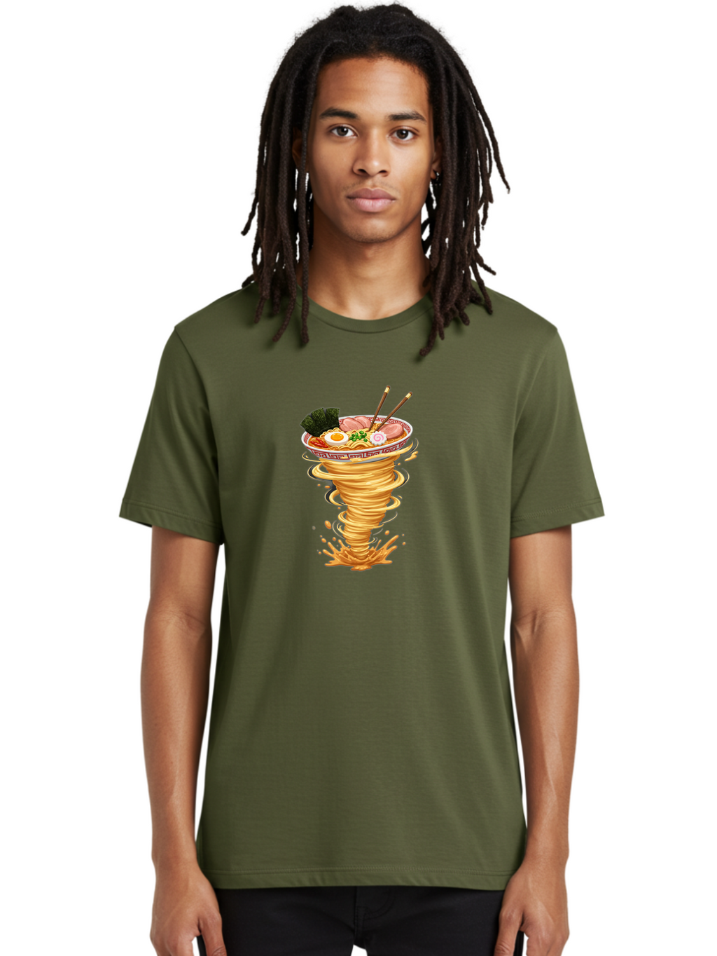 Ramen-Tornado Men'S Graphic Tee, 100% Cotton, Comfortable Casual Summer Wear, Machine Washable, Vintage Camera, Old Camera, Antique Camera, Black Camera, Classic Photography, Photography Equipment, Nostalgic Device, Film Camera, Camera Art Ban289