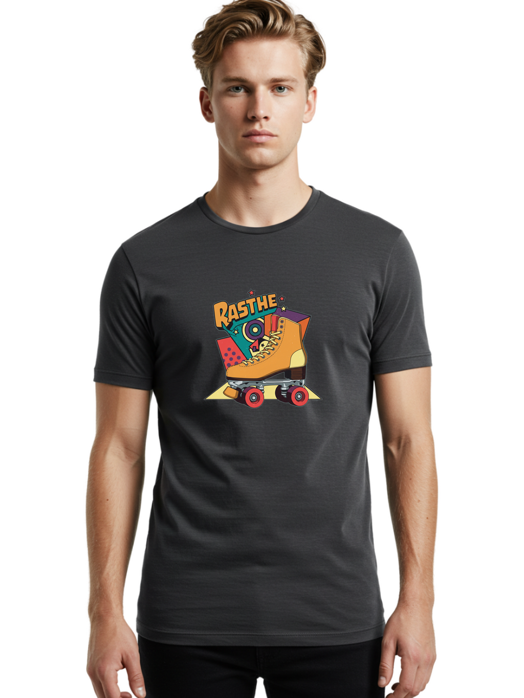 Rasthe Men'S Graphic Tee, 100% Cotton, Comfortable Casual Summer Wear, Machine Washable, Vintage Camera, Old Camera, Antique Camera, Black Camera, Classic Photography, Photography Equipment, Nostalgic Device, Film Camera, Camera Art Ban292