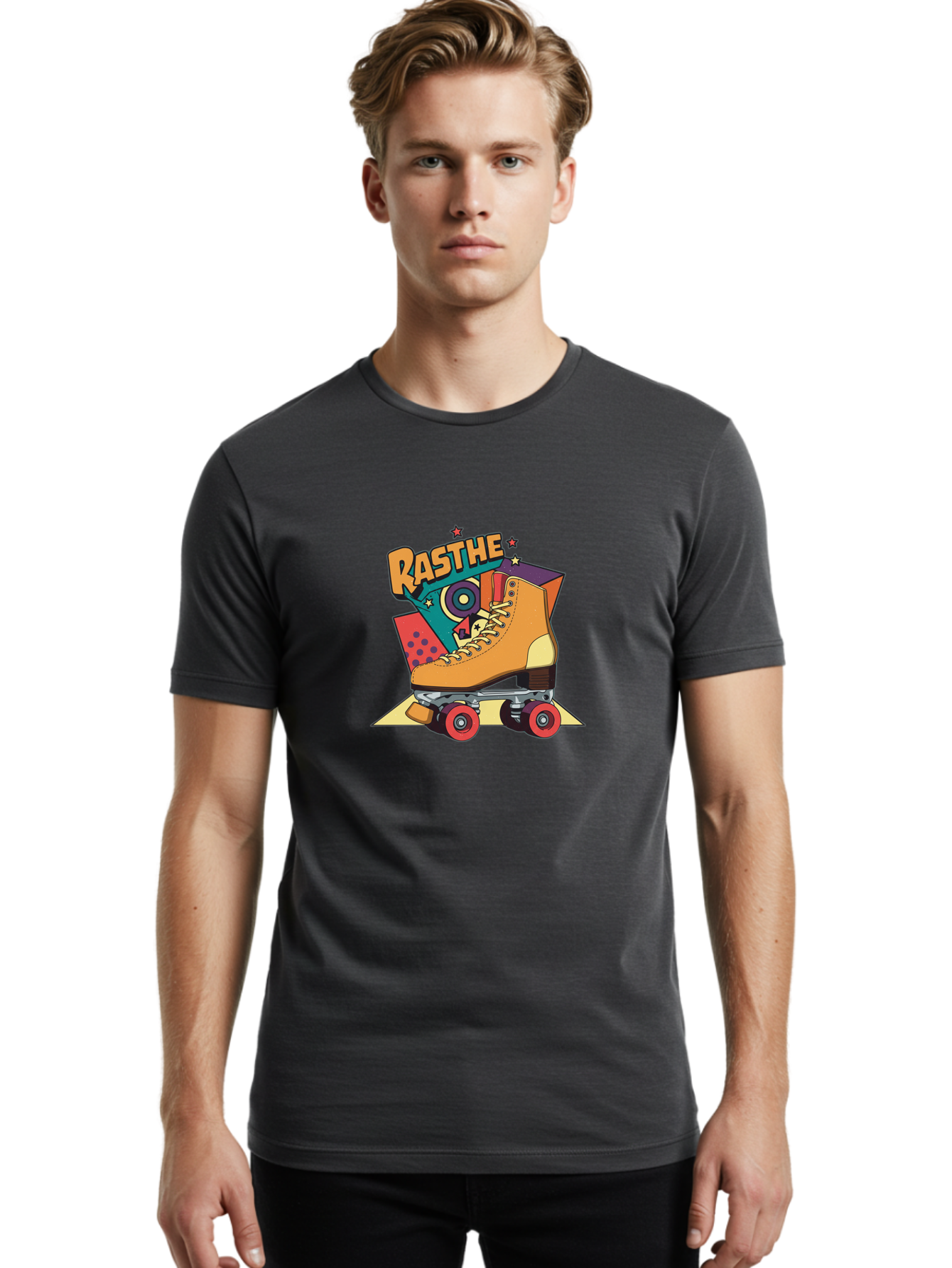 Rasthe Men'S Graphic Tee, 100% Cotton, Comfortable Casual Summer Wear, Machine Washable, Vintage Camera, Old Camera, Antique Camera, Black Camera, Classic Photography, Photography Equipment, Nostalgic Device, Film Camera, Camera Art Ban292