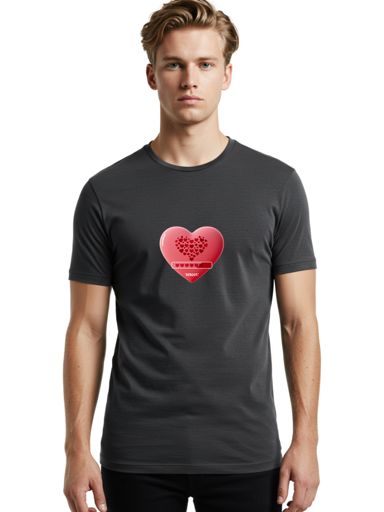 Reboot Men'S Graphic Tee, 100% Cotton, Comfortable Casual Summer Wear, Machine Washable, Vintage Camera, Old Camera, Antique Camera, Black Camera, Classic Photography, Photography Equipment, Nostalgic Device, Film Camera, Camera Art Ban294