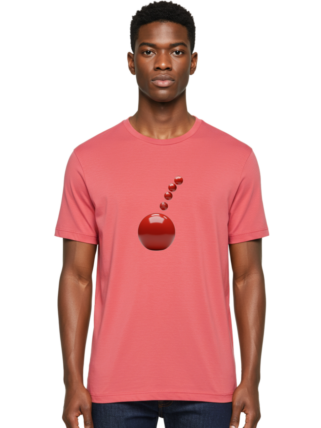 Red-Balls Men'S Graphic Tee, 100% Cotton, Comfortable Casual Summer Wear, Machine Washable, Vintage Camera, Old Camera, Antique Camera, Black Camera, Classic Photography, Photography Equipment, Nostalgic Device, Film Camera, Camera Art Ban297