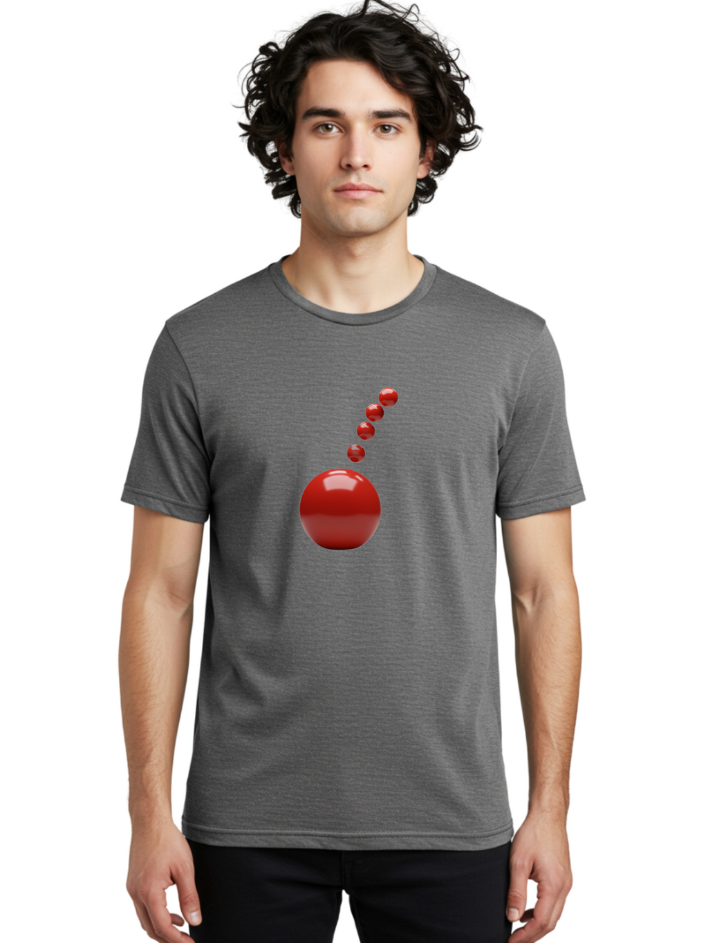 Red-Balls Men'S Graphic Tee, 100% Cotton, Comfortable Casual Summer Wear, Machine Washable, Vintage Camera, Old Camera, Antique Camera, Black Camera, Classic Photography, Photography Equipment, Nostalgic Device, Film Camera, Camera Art Ban297