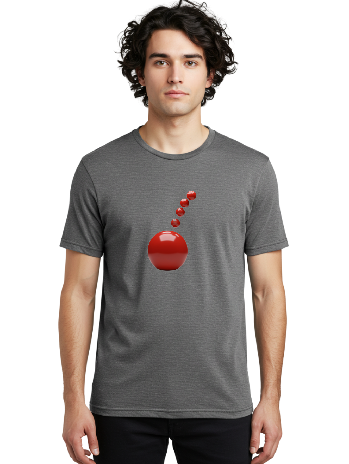 Red-Balls Men'S Graphic Tee, 100% Cotton, Comfortable Casual Summer Wear, Machine Washable, Vintage Camera, Old Camera, Antique Camera, Black Camera, Classic Photography, Photography Equipment, Nostalgic Device, Film Camera, Camera Art Ban297