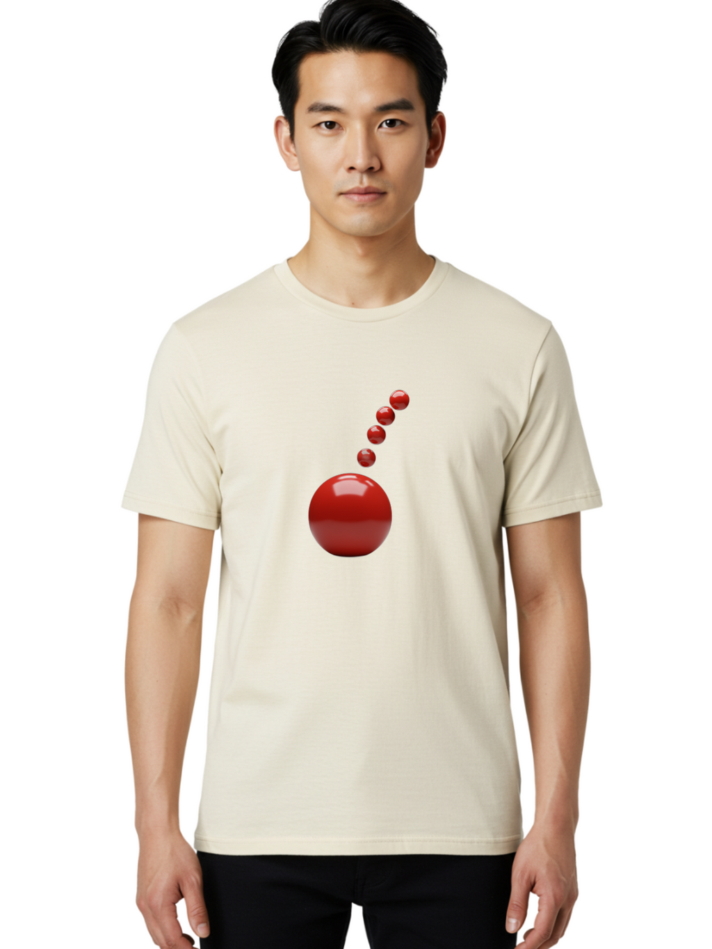 Red-Balls Men'S Graphic Tee, 100% Cotton, Comfortable Casual Summer Wear, Machine Washable, Vintage Camera, Old Camera, Antique Camera, Black Camera, Classic Photography, Photography Equipment, Nostalgic Device, Film Camera, Camera Art Ban297