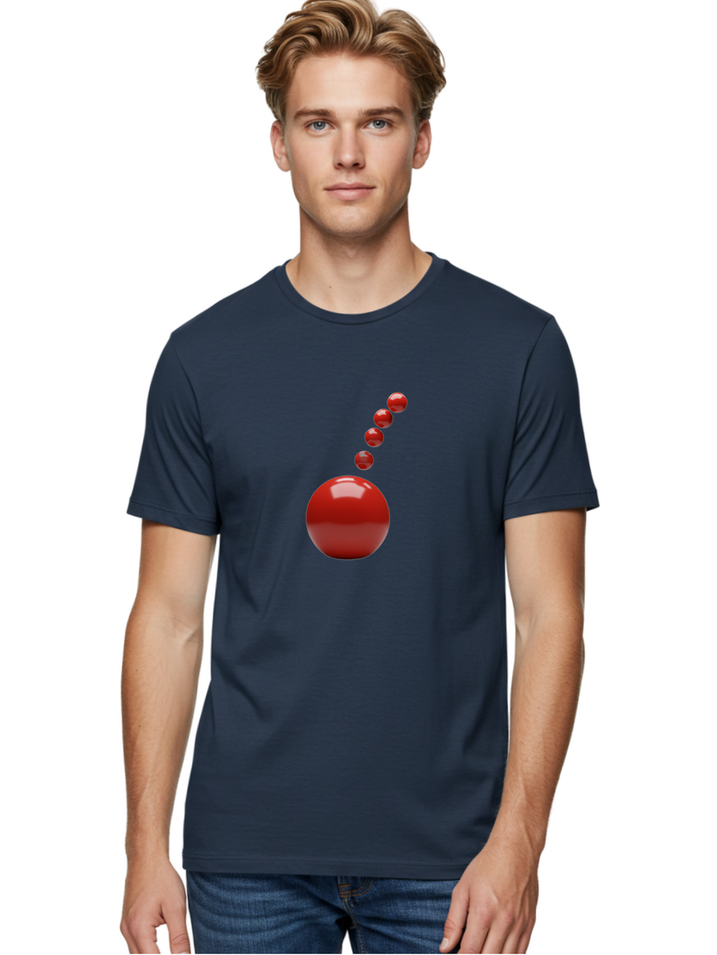 Red-Balls Men'S Graphic Tee, 100% Cotton, Comfortable Casual Summer Wear, Machine Washable, Vintage Camera, Old Camera, Antique Camera, Black Camera, Classic Photography, Photography Equipment, Nostalgic Device, Film Camera, Camera Art Ban297