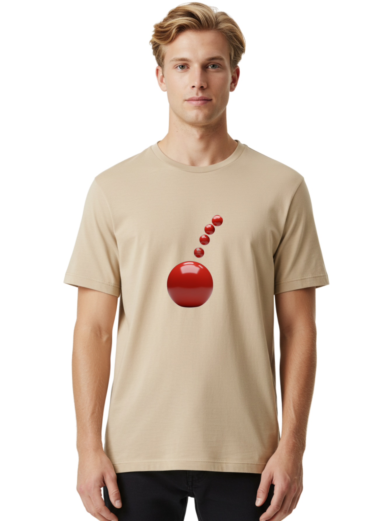 Red-Balls Men'S Graphic Tee, 100% Cotton, Comfortable Casual Summer Wear, Machine Washable, Vintage Camera, Old Camera, Antique Camera, Black Camera, Classic Photography, Photography Equipment, Nostalgic Device, Film Camera, Camera Art Ban297