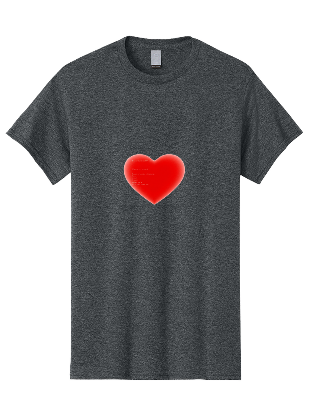 Red-Heart-1 Men'S Graphic Tee, 100% Cotton, Comfortable Casual Summer Wear, Machine Washable, Vintage Camera, Old Camera, Antique Camera, Black Camera, Classic Photography, Photography Equipment, Nostalgic Device, Film Camera, Camera Art Ban302