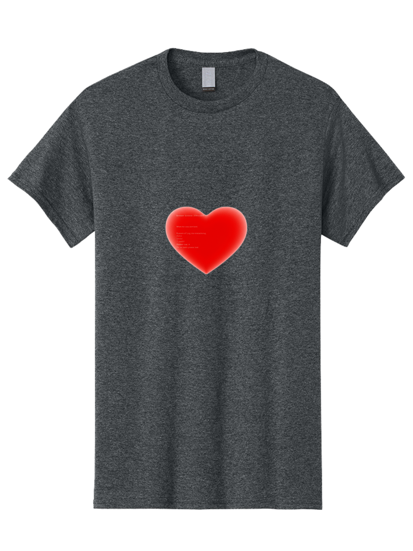 Red-Heart-1 Men'S Graphic Tee, 100% Cotton, Comfortable Casual Summer Wear, Machine Washable, Vintage Camera, Old Camera, Antique Camera, Black Camera, Classic Photography, Photography Equipment, Nostalgic Device, Film Camera, Camera Art Ban302