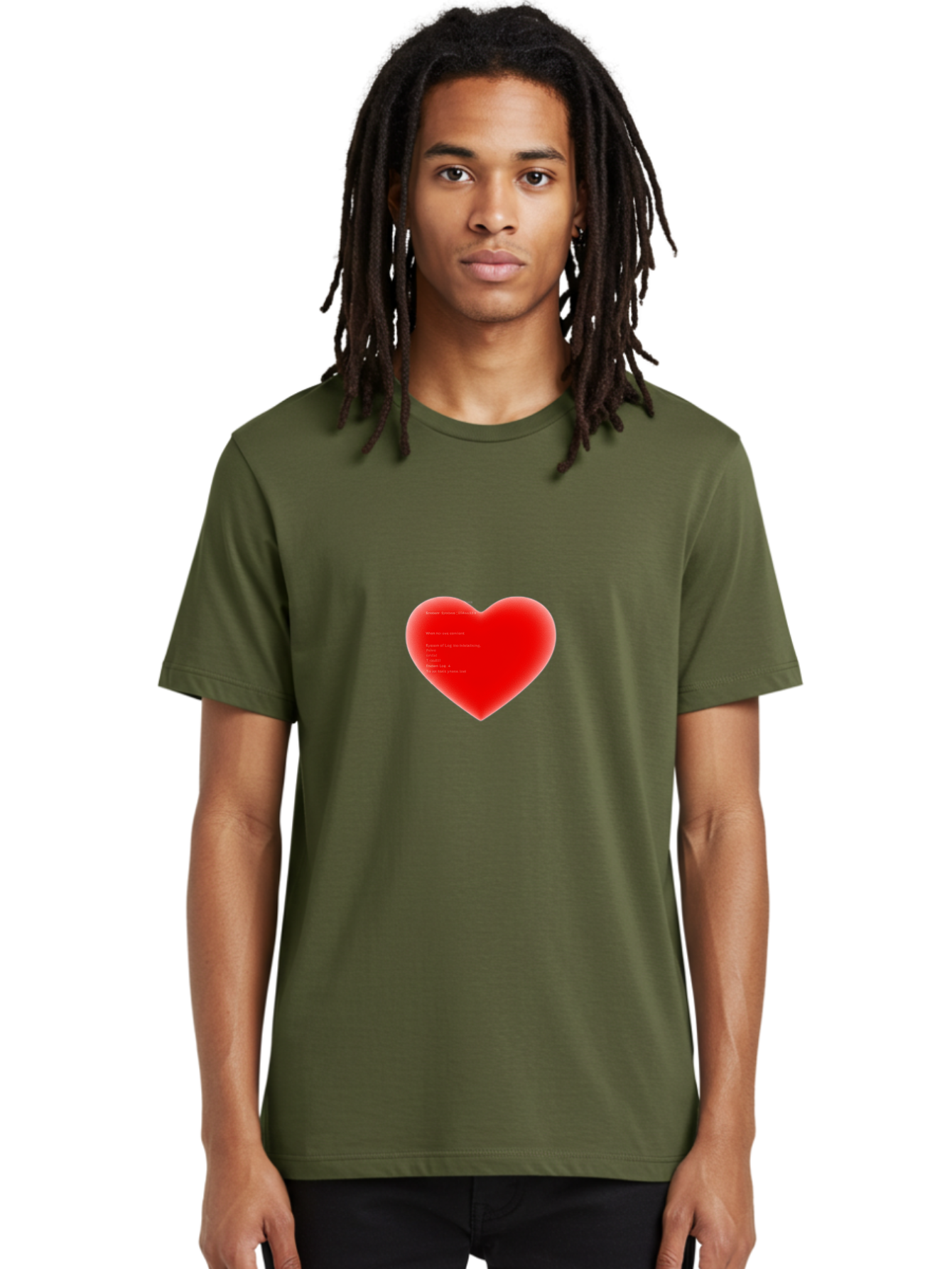 Red-Heart-1 Men'S Graphic Tee, 100% Cotton, Comfortable Casual Summer Wear, Machine Washable, Vintage Camera, Old Camera, Antique Camera, Black Camera, Classic Photography, Photography Equipment, Nostalgic Device, Film Camera, Camera Art Ban302